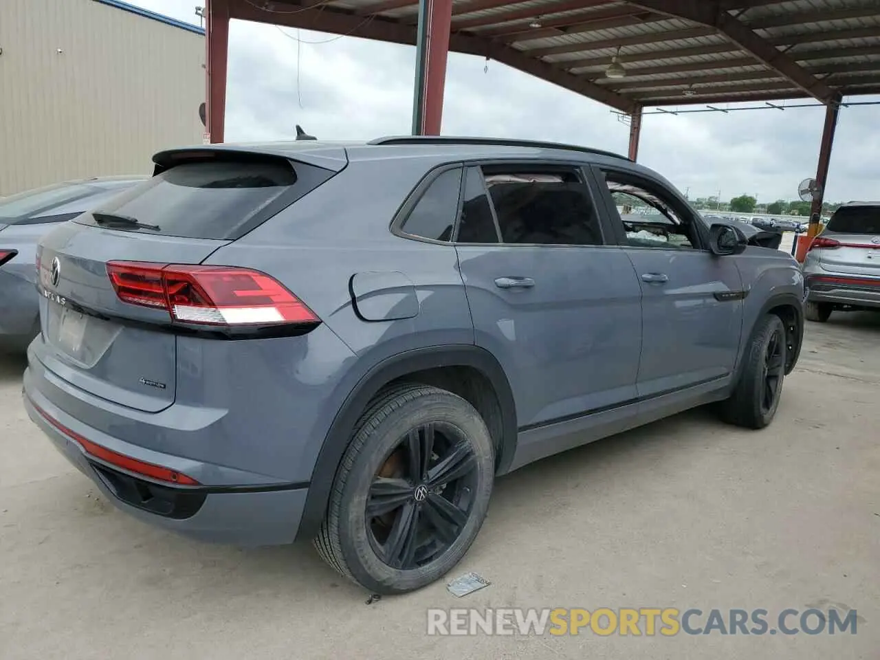 3 fotografías del automóvil dañado 1V2SC2CA3PC213600 VOLKSWAGEN ATLAS 2023