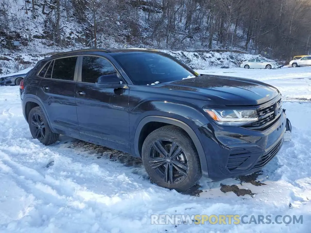 4 fotografías del automóvil dañado 1V2SE2CA6PC215822 VOLKSWAGEN ATLAS 2023