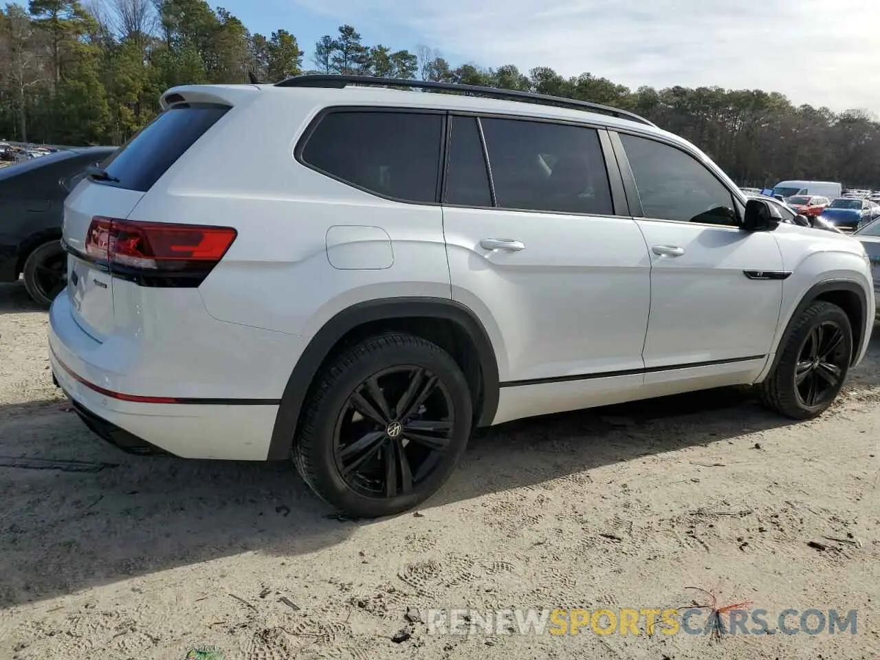 3 fotografías del automóvil dañado 1V2SR2CA0PC551521 VOLKSWAGEN ATLAS 2023