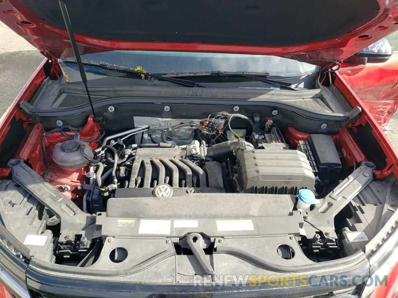 11 fotografías del automóvil dañado 1V2SR2CA4PC511555 VOLKSWAGEN ATLAS 2023