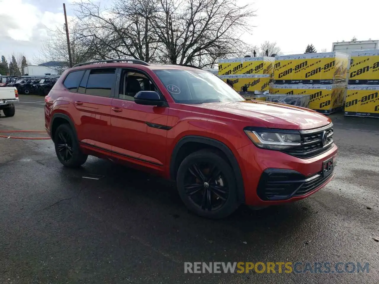 4 fotografías del automóvil dañado 1V2SR2CA4PC511555 VOLKSWAGEN ATLAS 2023
