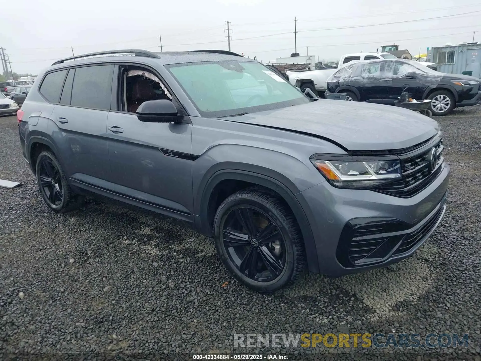 1 fotografías del automóvil dañado 1V2SR2CA5PC535282 VOLKSWAGEN ATLAS 2023