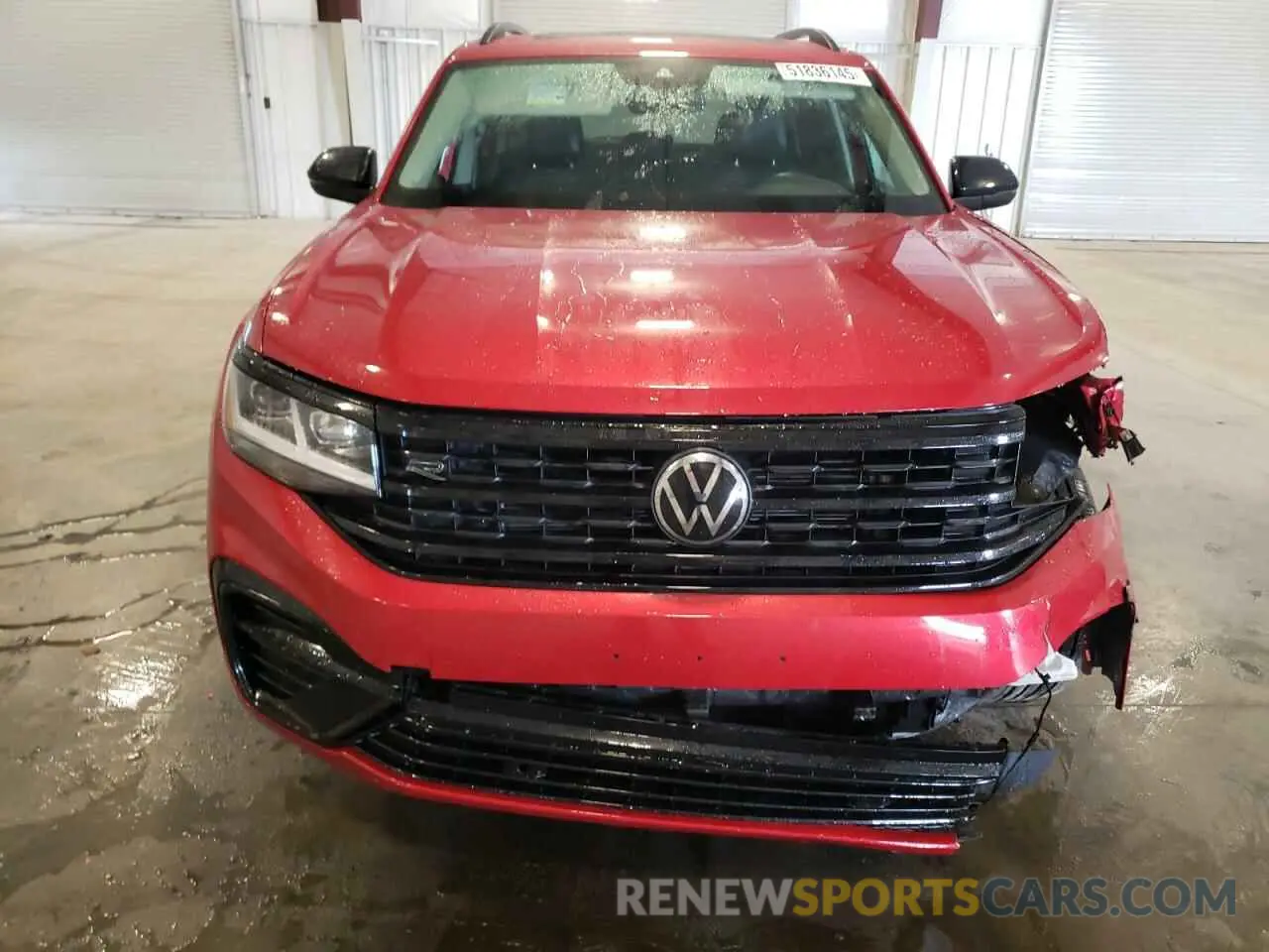 5 fotografías del automóvil dañado 1V2SR2CA7PC516507 VOLKSWAGEN ATLAS 2023