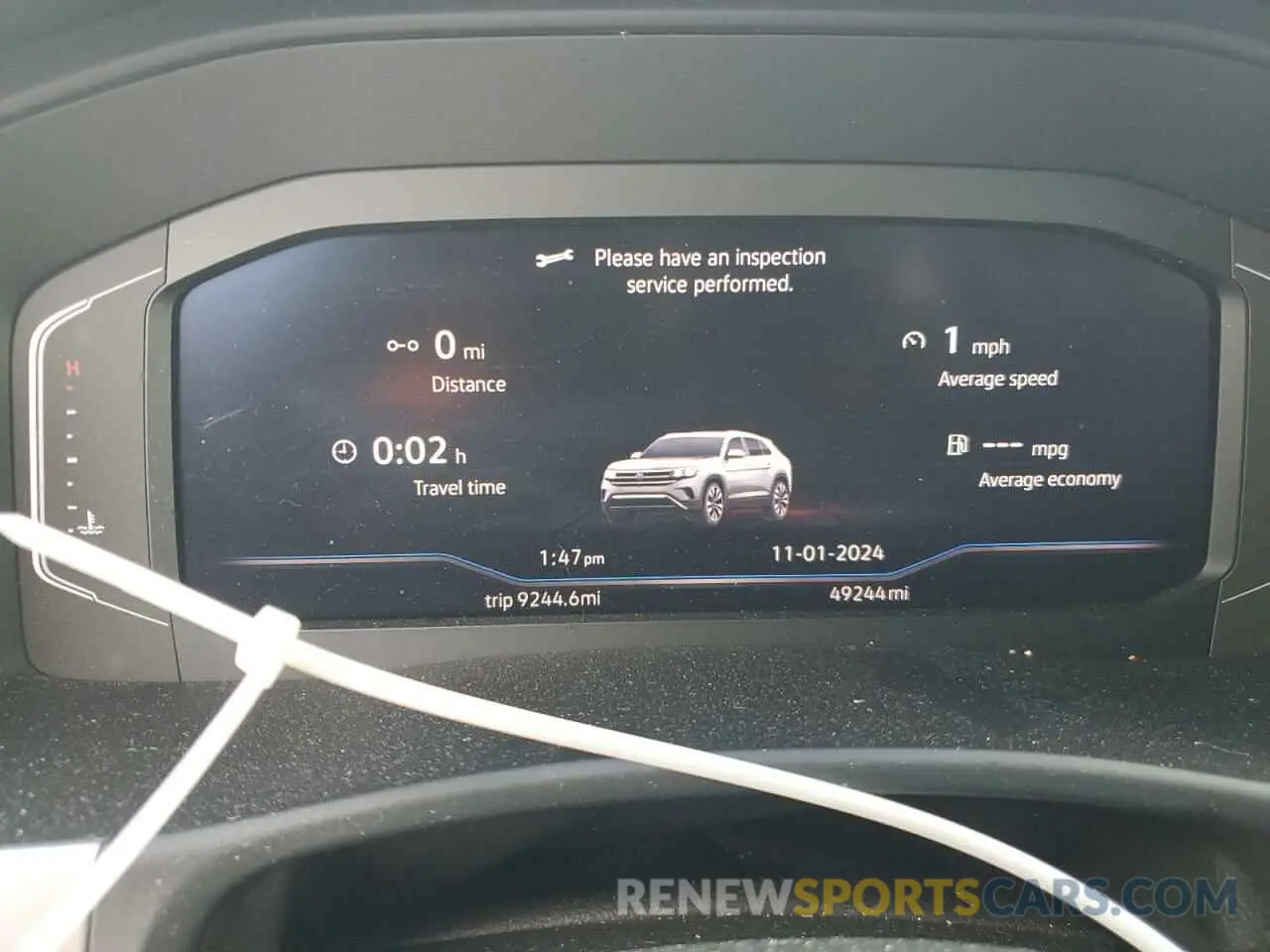 9 fotografías del automóvil dañado 1V2WC2CA6PC213446 VOLKSWAGEN ATLAS 2023
