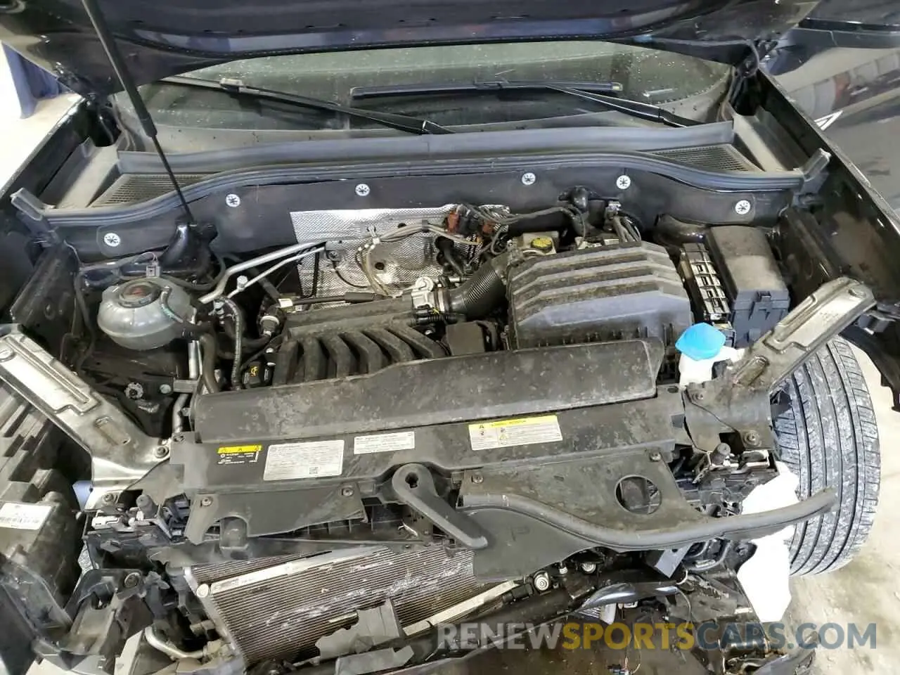13 fotografías del automóvil dañado 1V2WE2CA5PC219314 VOLKSWAGEN ATLAS 2023