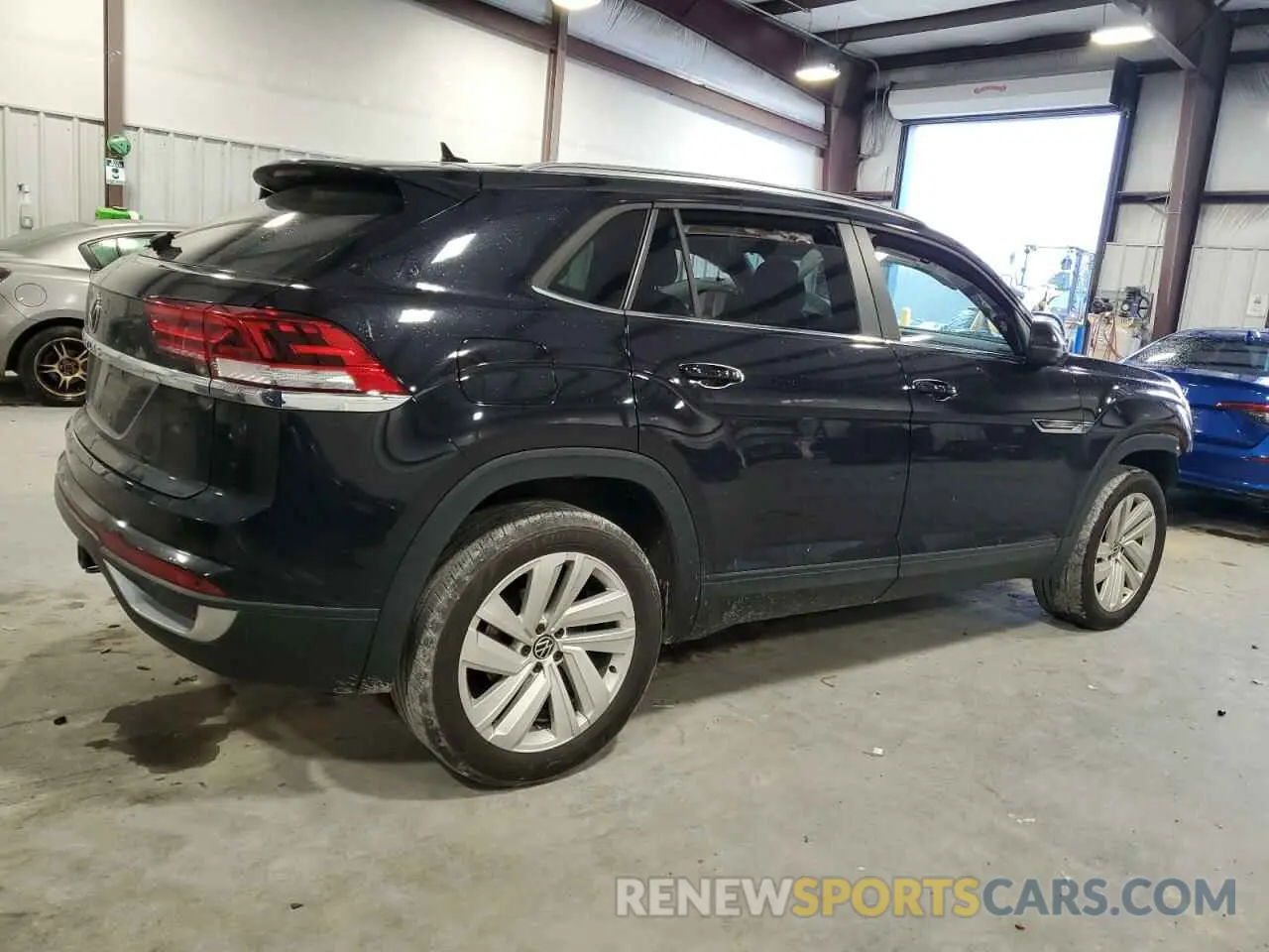 3 fotografías del automóvil dañado 1V2WE2CA5PC219314 VOLKSWAGEN ATLAS 2023