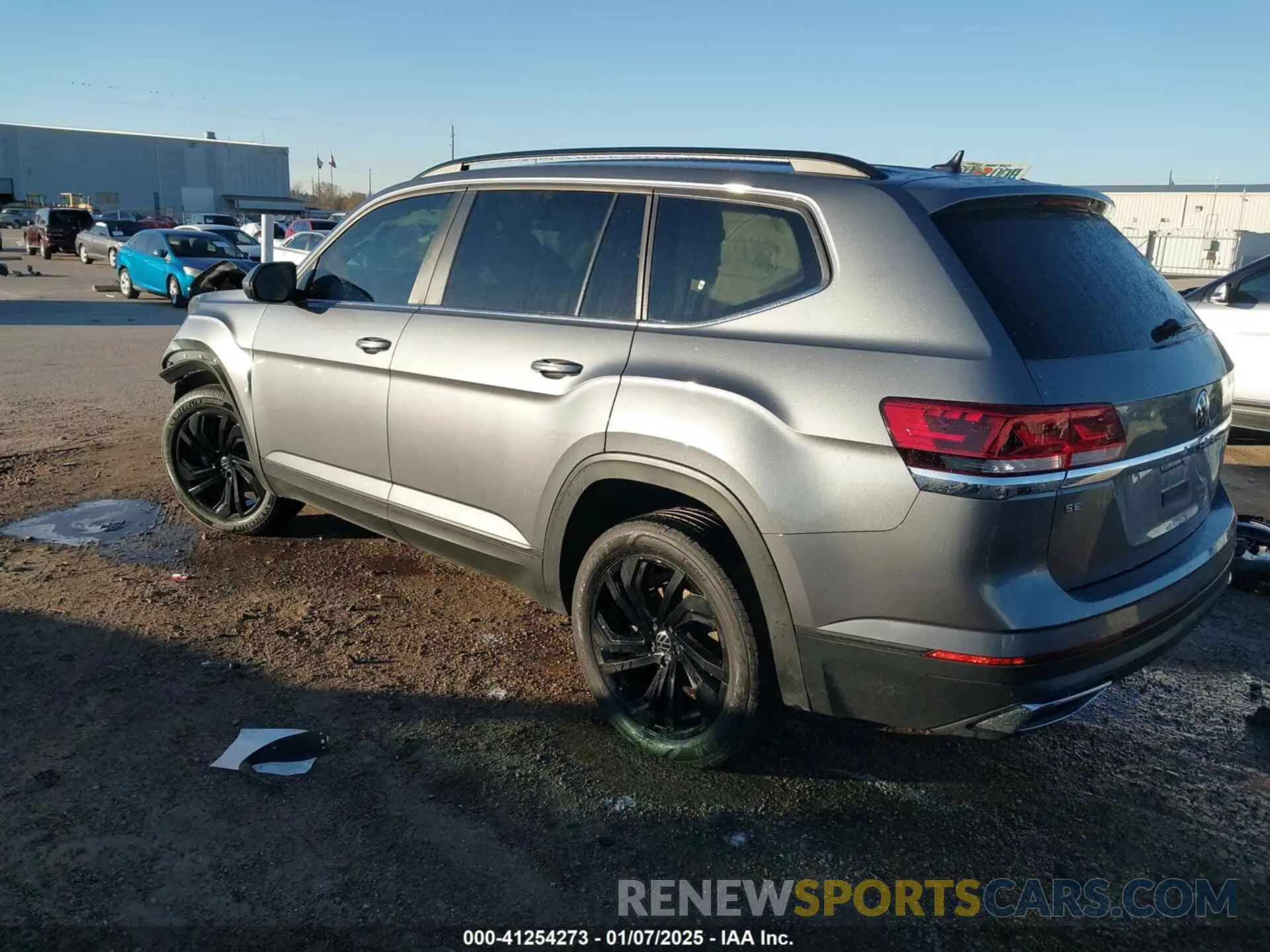 3 fotografías del automóvil dañado 1V2WP2CA7PC549921 VOLKSWAGEN ATLAS 2023