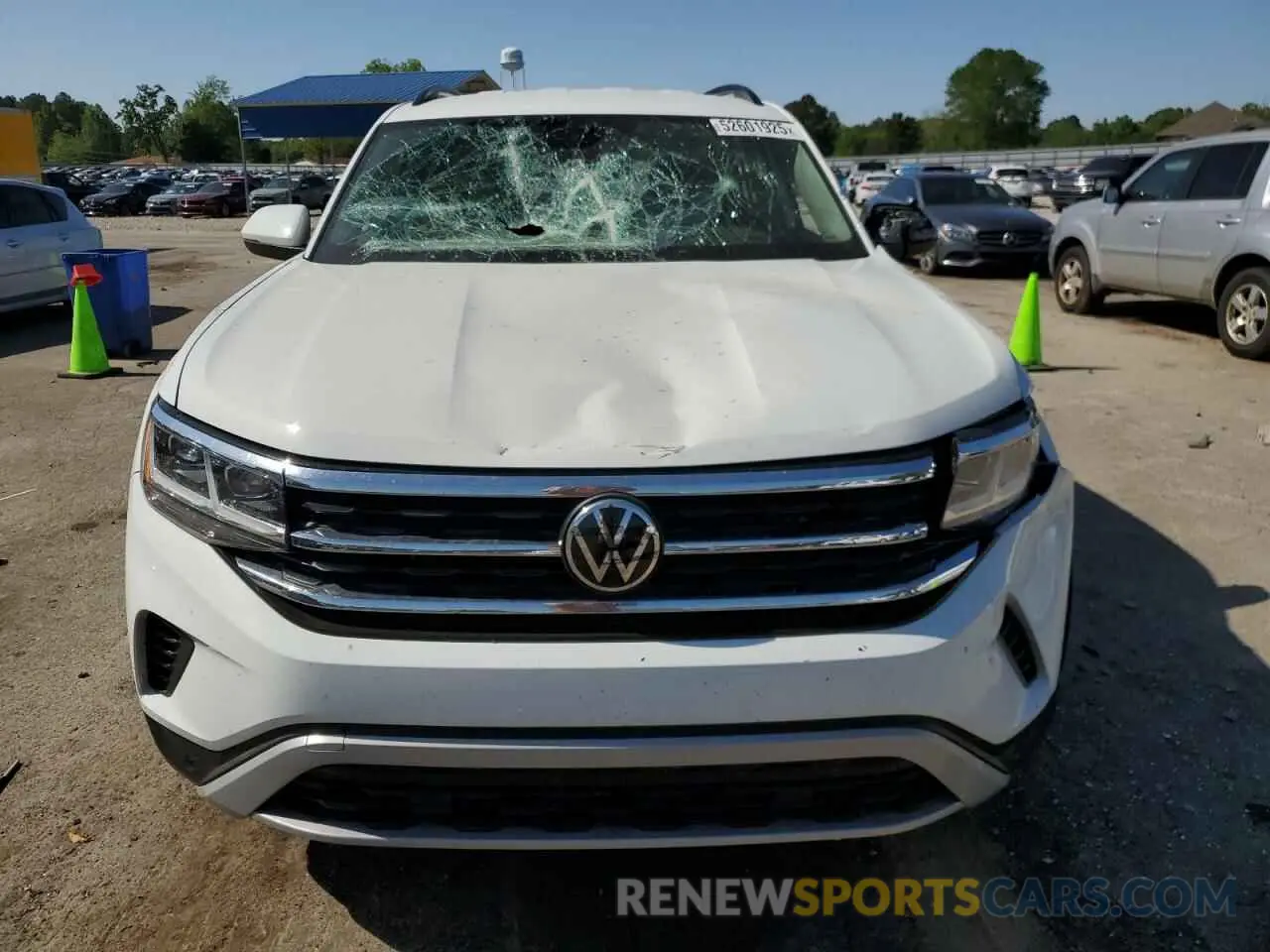 5 fotografías del automóvil dañado 1V2WR2CA1PC530856 VOLKSWAGEN ATLAS 2023