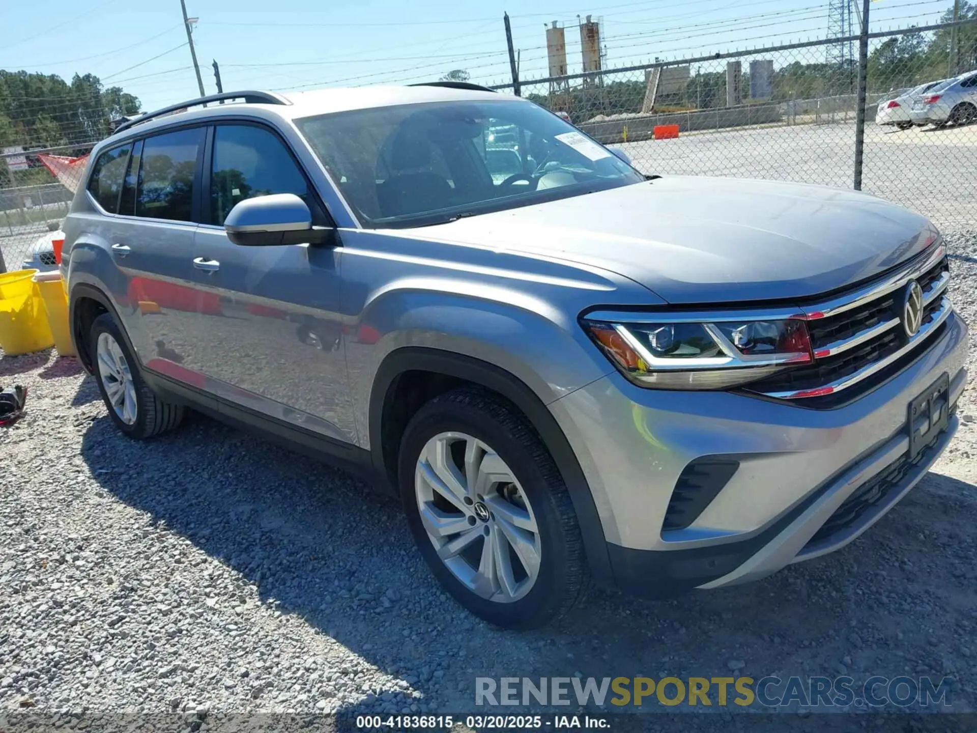 1 fotografías del automóvil dañado 1V2WR2CA5PC508066 VOLKSWAGEN ATLAS 2023