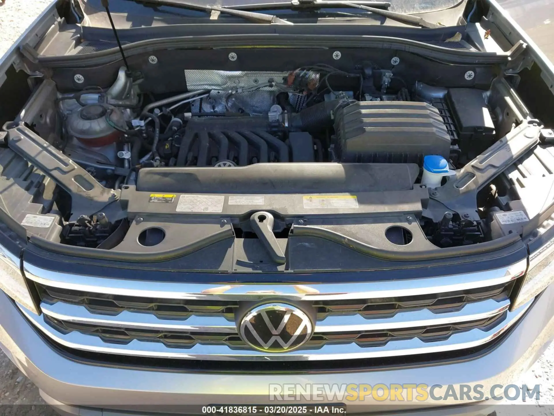 10 fotografías del automóvil dañado 1V2WR2CA5PC508066 VOLKSWAGEN ATLAS 2023