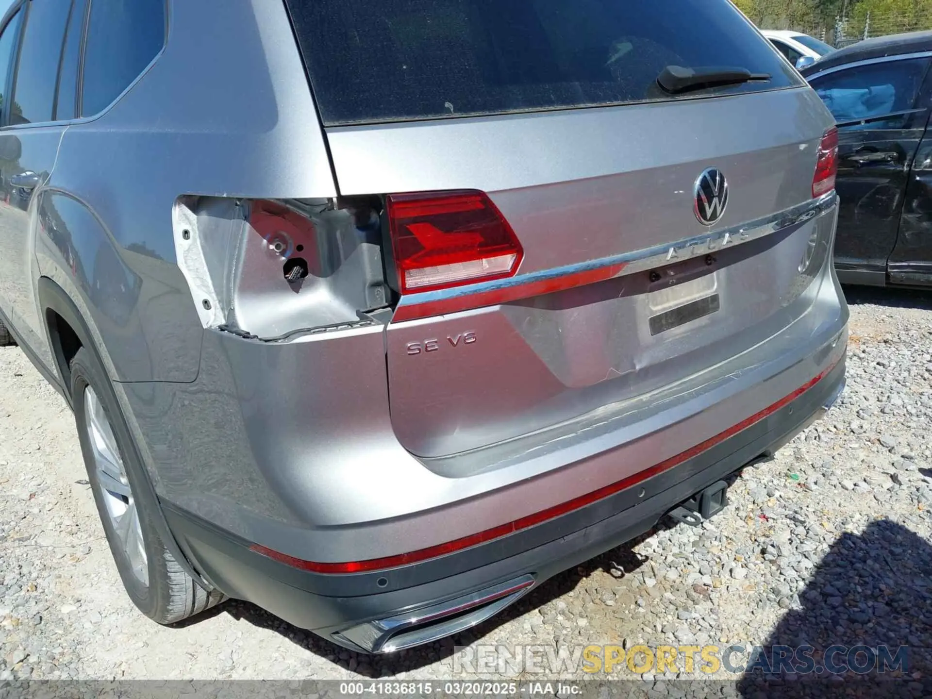6 fotografías del automóvil dañado 1V2WR2CA5PC508066 VOLKSWAGEN ATLAS 2023
