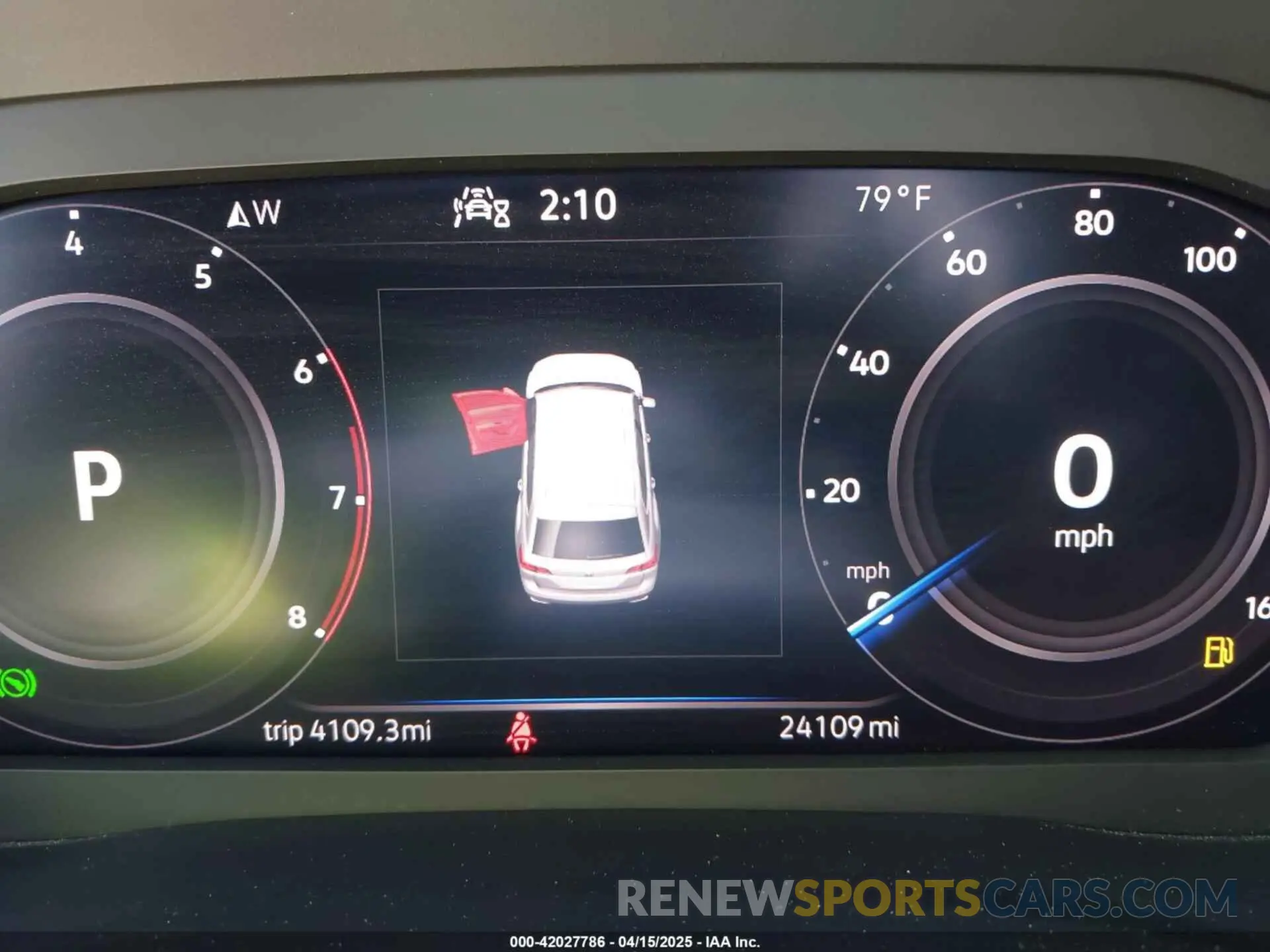 7 fotografías del automóvil dañado 1V2WR2CA5PC525708 VOLKSWAGEN ATLAS 2023