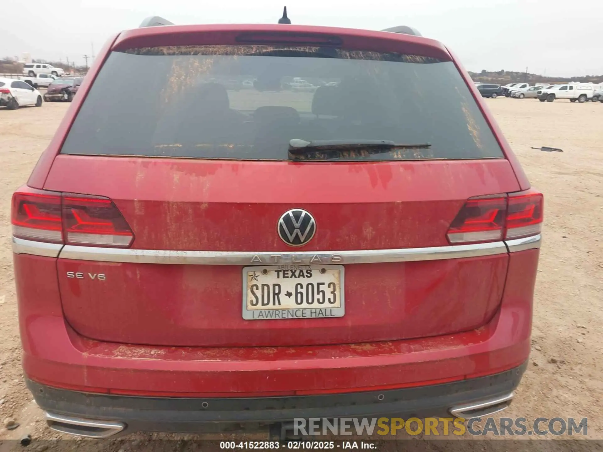 16 fotografías del automóvil dañado 1V2WR2CA6PC508576 VOLKSWAGEN ATLAS 2023