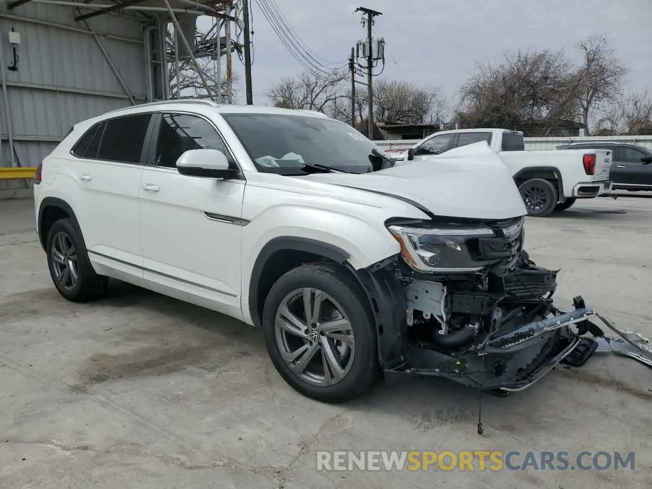 4 fotografías del automóvil dañado 1V2AE2CA5RC235798 VOLKSWAGEN ATLAS 2024