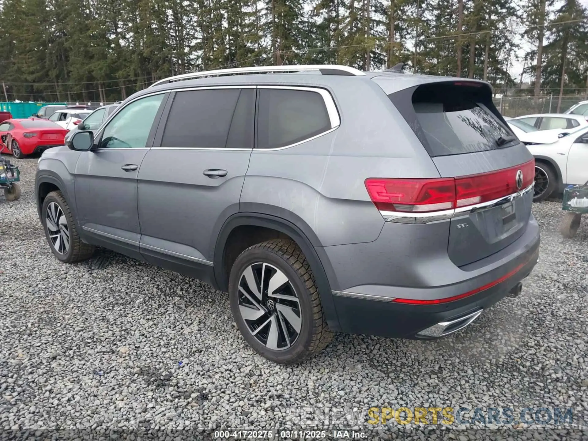 3 fotografías del automóvil dañado 1V2BR2CA2RC519219 VOLKSWAGEN ATLAS 2024
