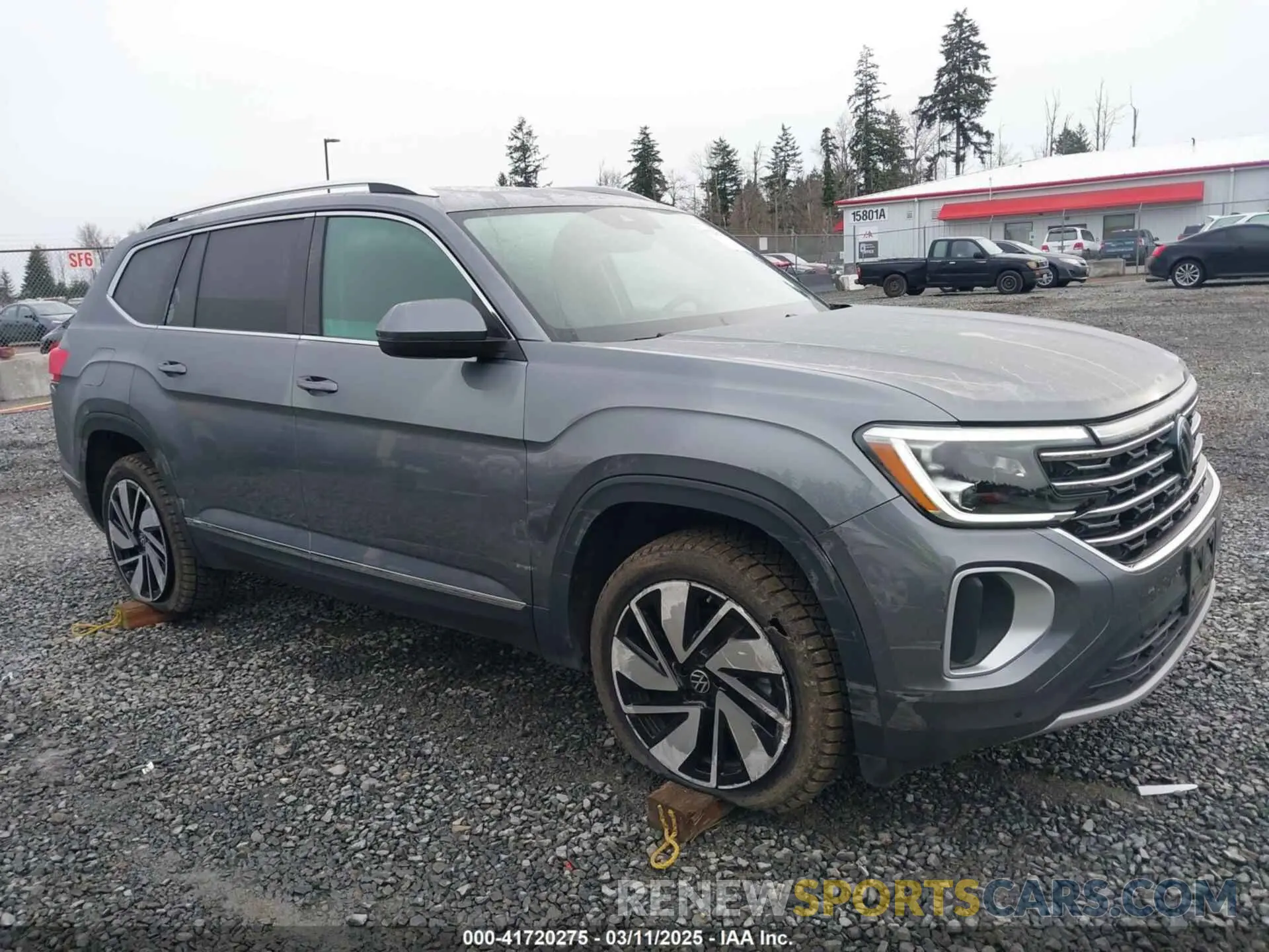 6 fotografías del automóvil dañado 1V2BR2CA2RC519219 VOLKSWAGEN ATLAS 2024