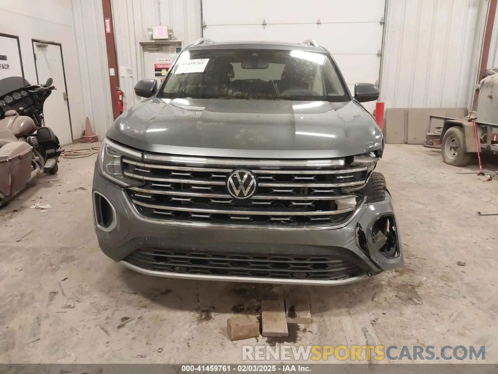 12 fotografías del automóvil dañado 1V2BR2CA3RC612928 VOLKSWAGEN ATLAS 2024