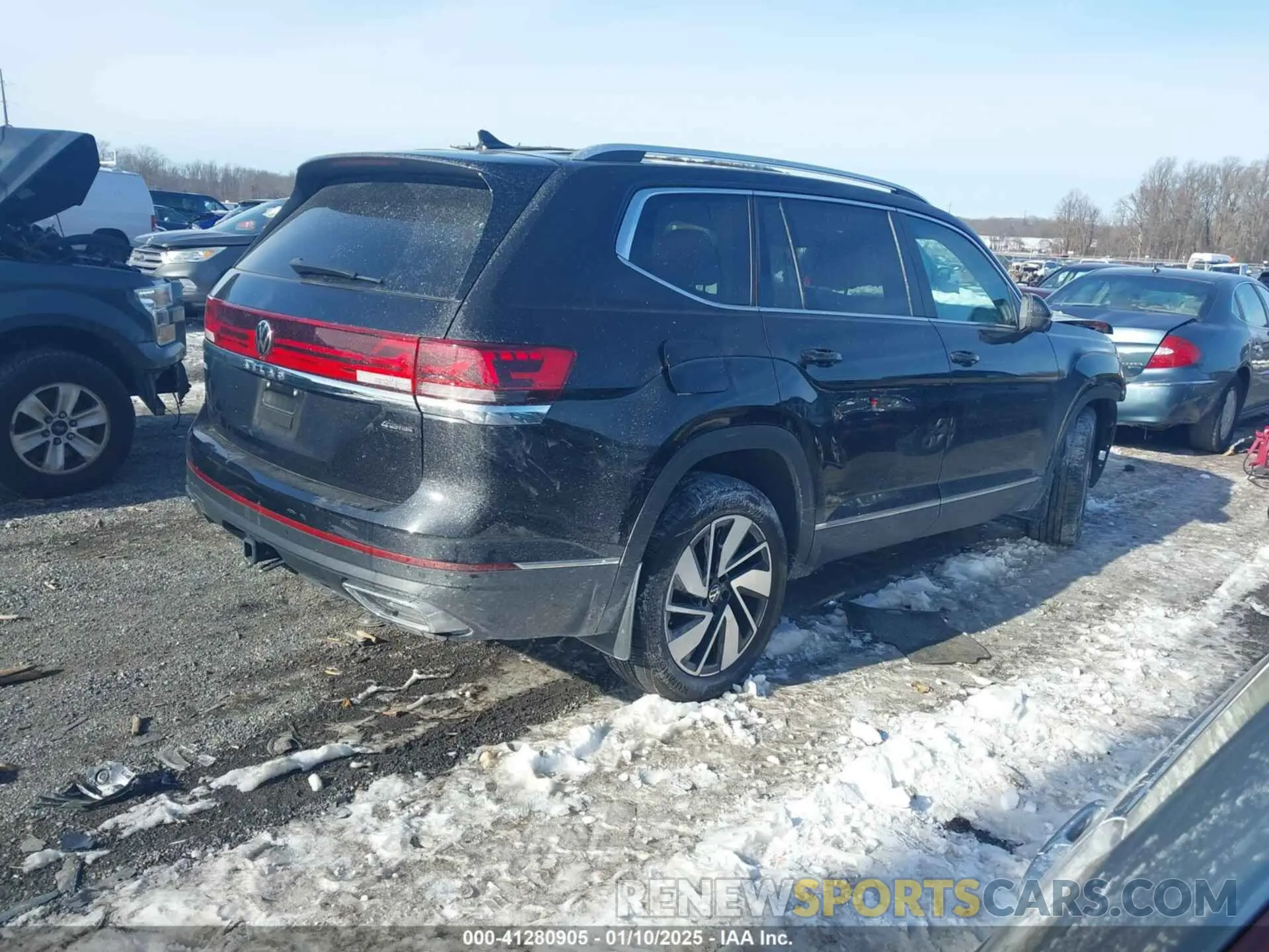 4 fotografías del automóvil dañado 1V2BR2CA5RC519196 VOLKSWAGEN ATLAS 2024