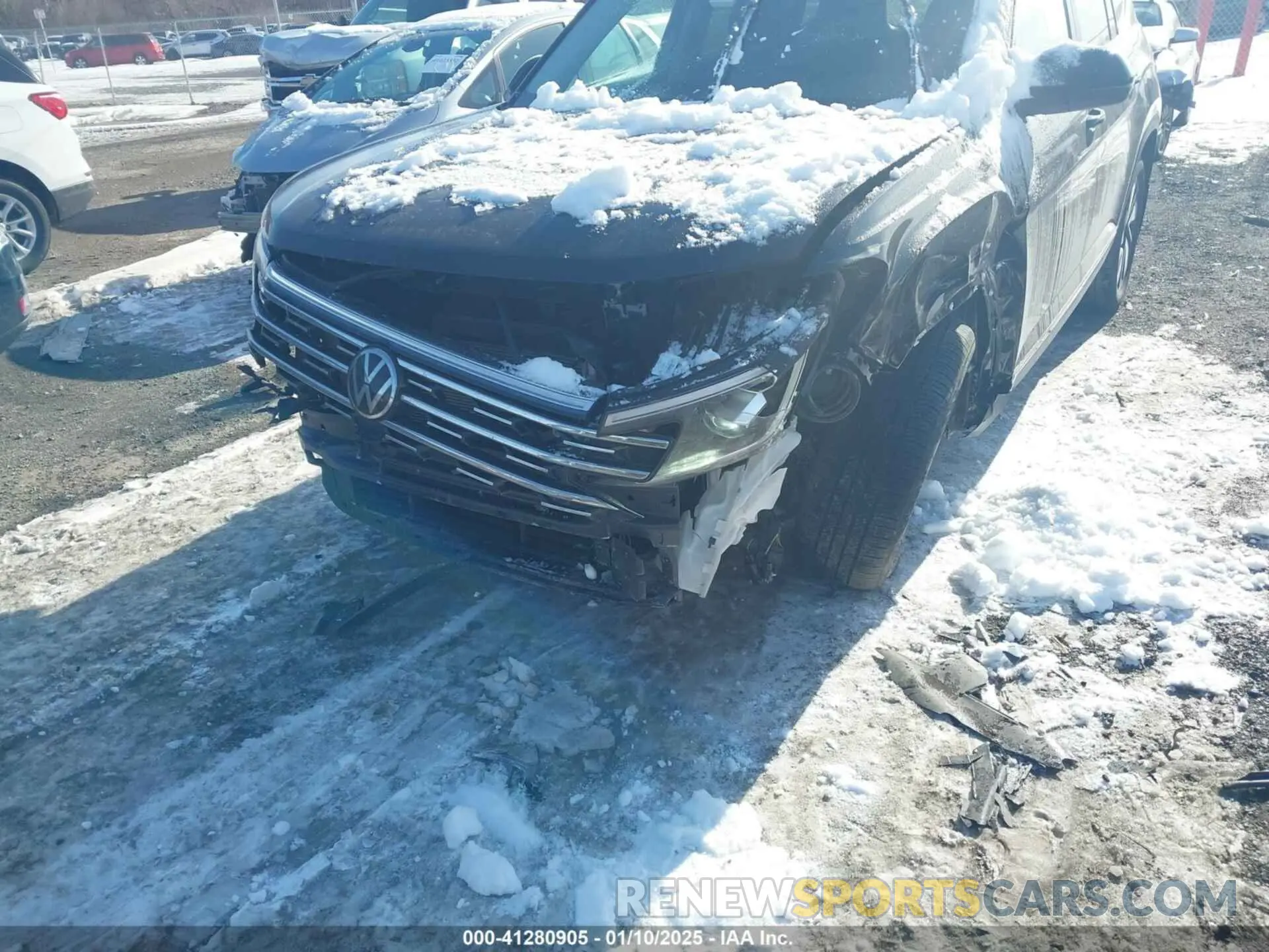 6 fotografías del automóvil dañado 1V2BR2CA5RC519196 VOLKSWAGEN ATLAS 2024