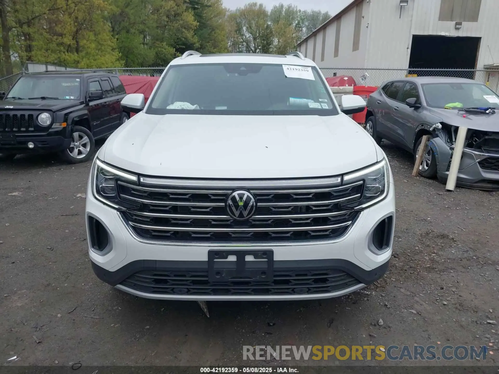 12 fotografías del automóvil dañado 1V2BR2CA5RC549542 VOLKSWAGEN ATLAS 2024