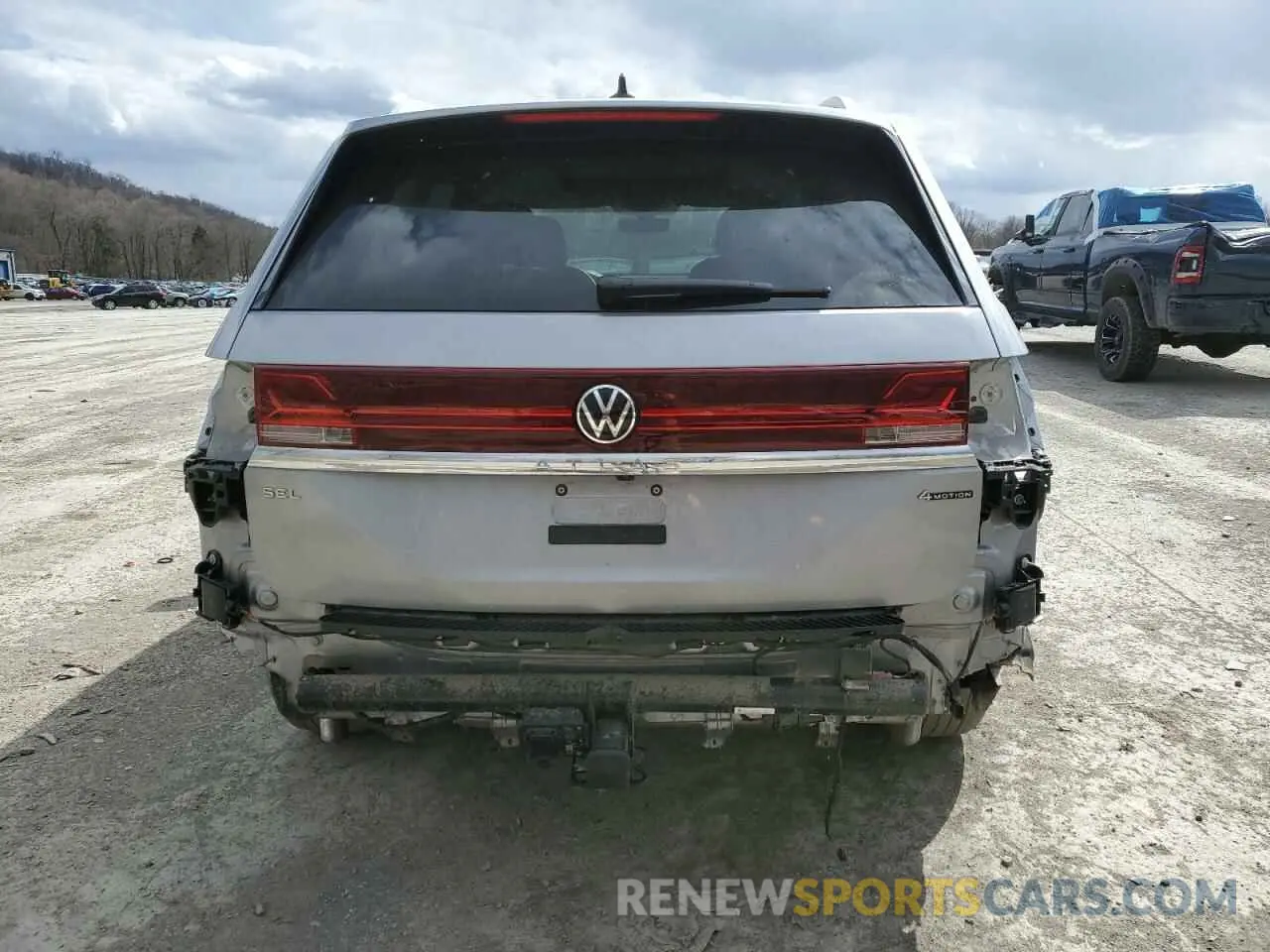 6 fotografías del automóvil dañado 1V2BR2CA9RC610293 VOLKSWAGEN ATLAS 2024