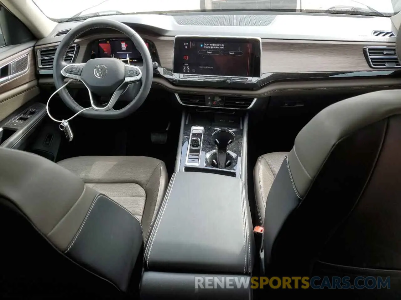 8 fotografías del automóvil dañado 1V2BR2CA9RC610293 VOLKSWAGEN ATLAS 2024