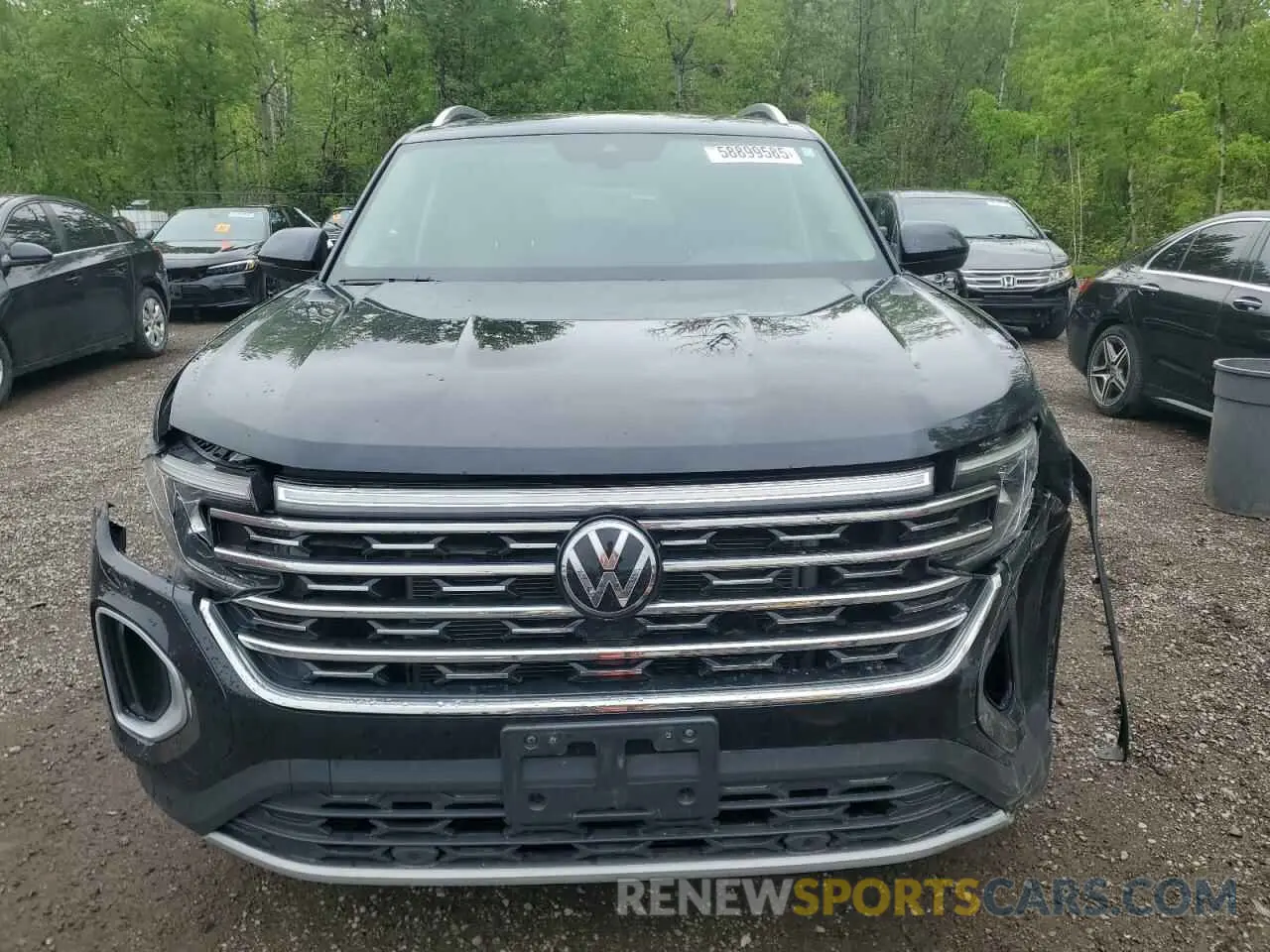 5 fotografías del automóvil dañado 1V2BR2CAXRC535474 VOLKSWAGEN ATLAS 2024