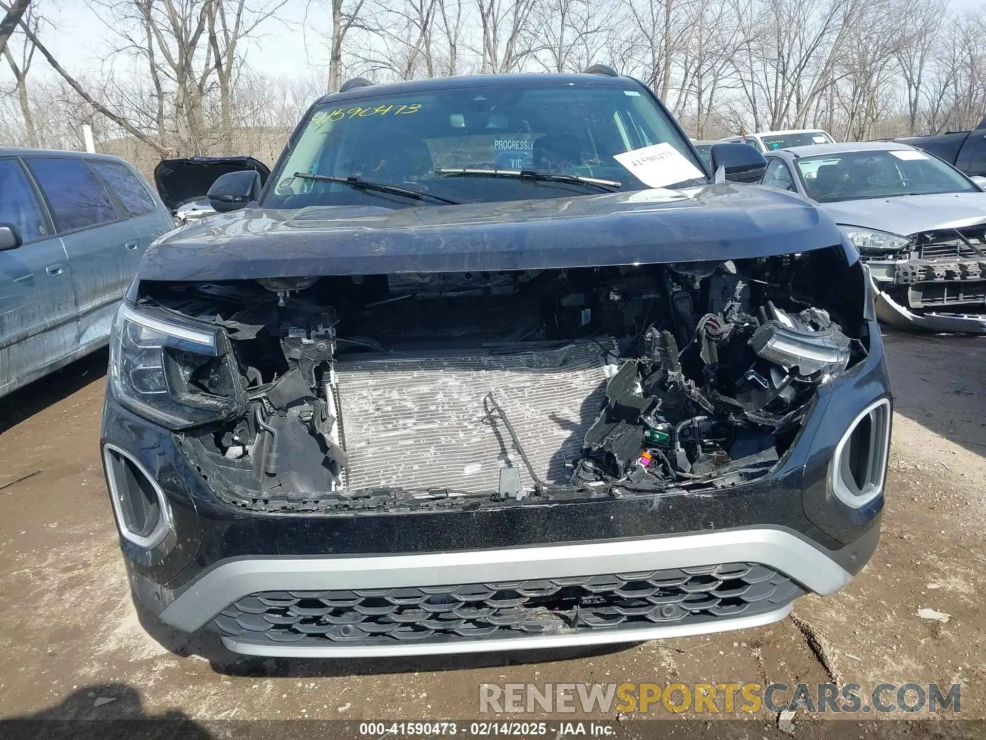 12 fotografías del automóvil dañado 1V2CR2CA1RC579660 VOLKSWAGEN ATLAS 2024