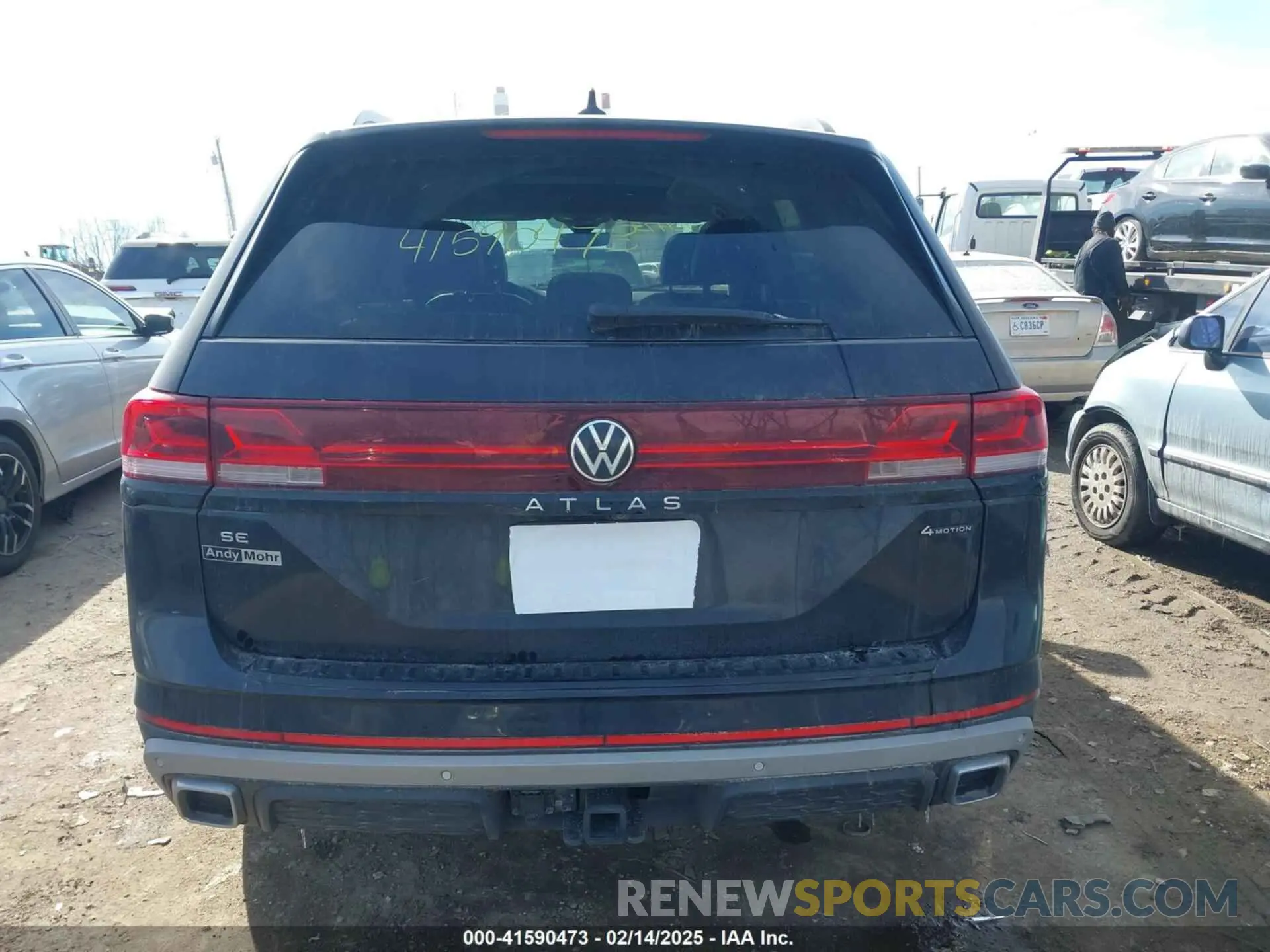 16 fotografías del automóvil dañado 1V2CR2CA1RC579660 VOLKSWAGEN ATLAS 2024