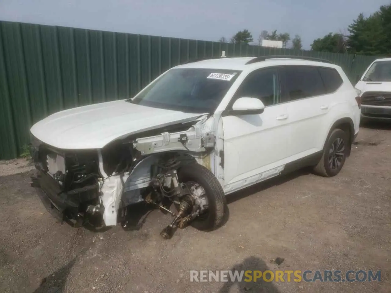 1 fotografías del automóvil dañado 1V2DR2CA0RC609512 VOLKSWAGEN ATLAS 2024