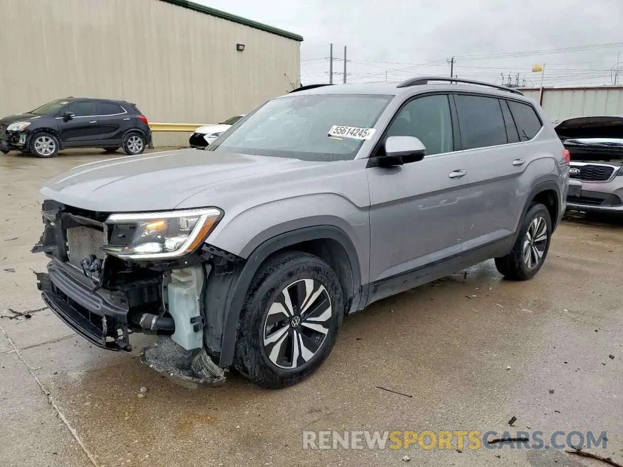 1 fotografías del automóvil dañado 1V2DR2CA1RC527966 VOLKSWAGEN ATLAS 2024