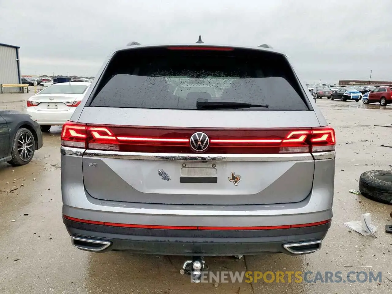 6 fotografías del automóvil dañado 1V2DR2CA1RC527966 VOLKSWAGEN ATLAS 2024