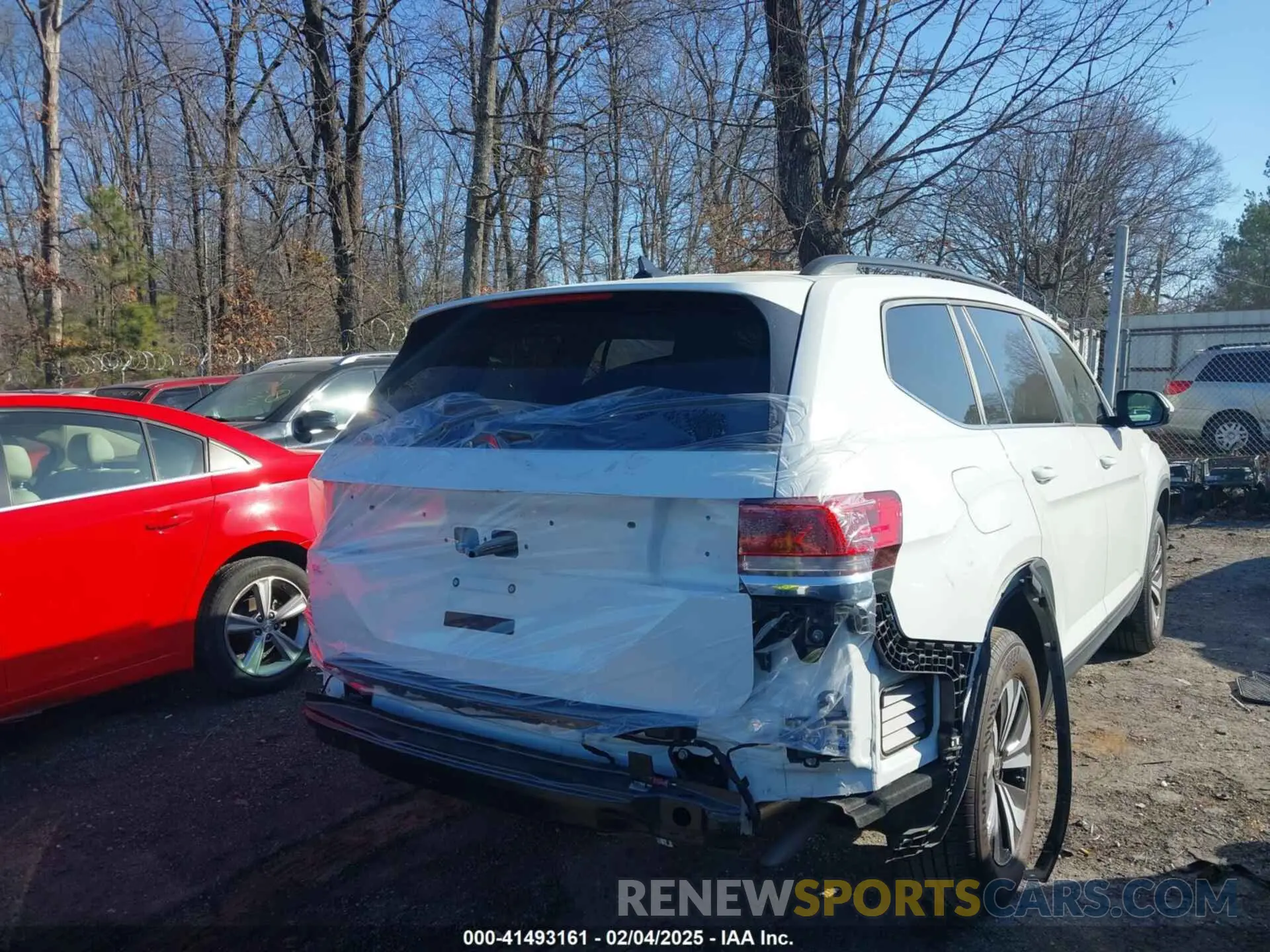 4 fotografías del automóvil dañado 1V2DR2CA6RC583790 VOLKSWAGEN ATLAS 2024
