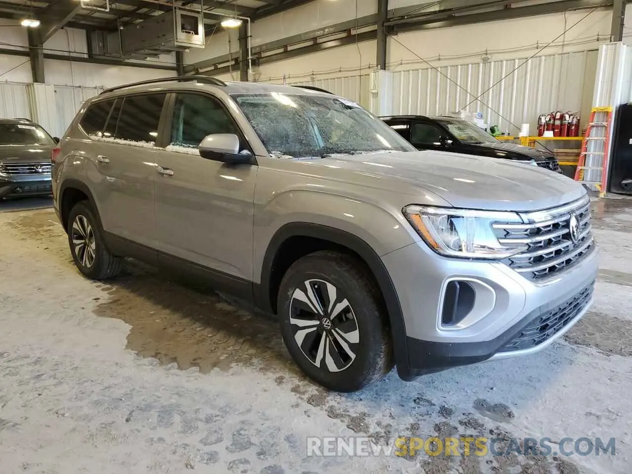 4 fotografías del automóvil dañado 1V2DR2CA7RC621933 VOLKSWAGEN ATLAS 2024