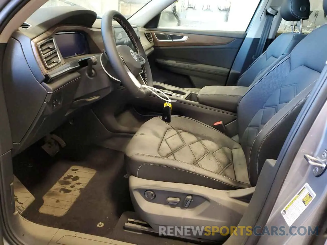 7 fotografías del automóvil dañado 1V2DR2CA7RC621933 VOLKSWAGEN ATLAS 2024