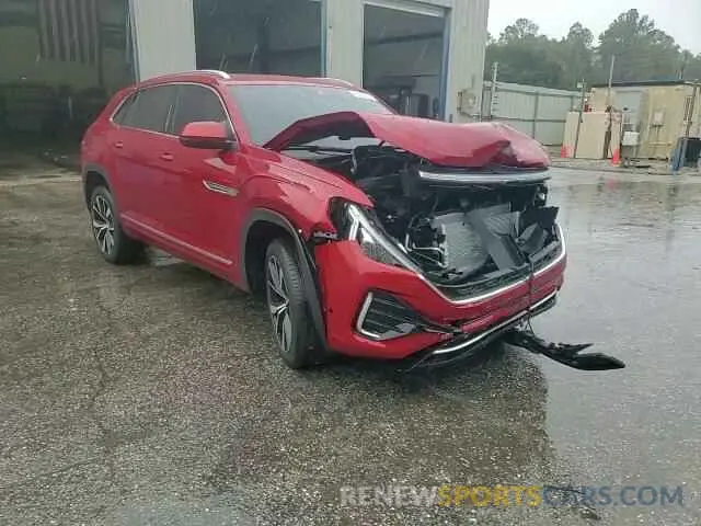 14 fotografías del automóvil dañado 1V2FE2CA3RC259586 VOLKSWAGEN ATLAS 2024