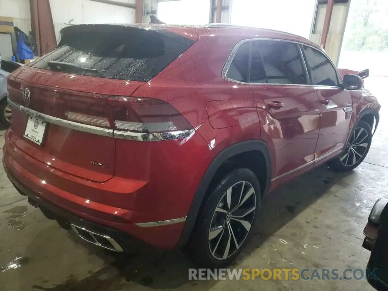 3 fotografías del automóvil dañado 1V2FE2CA3RC259586 VOLKSWAGEN ATLAS 2024