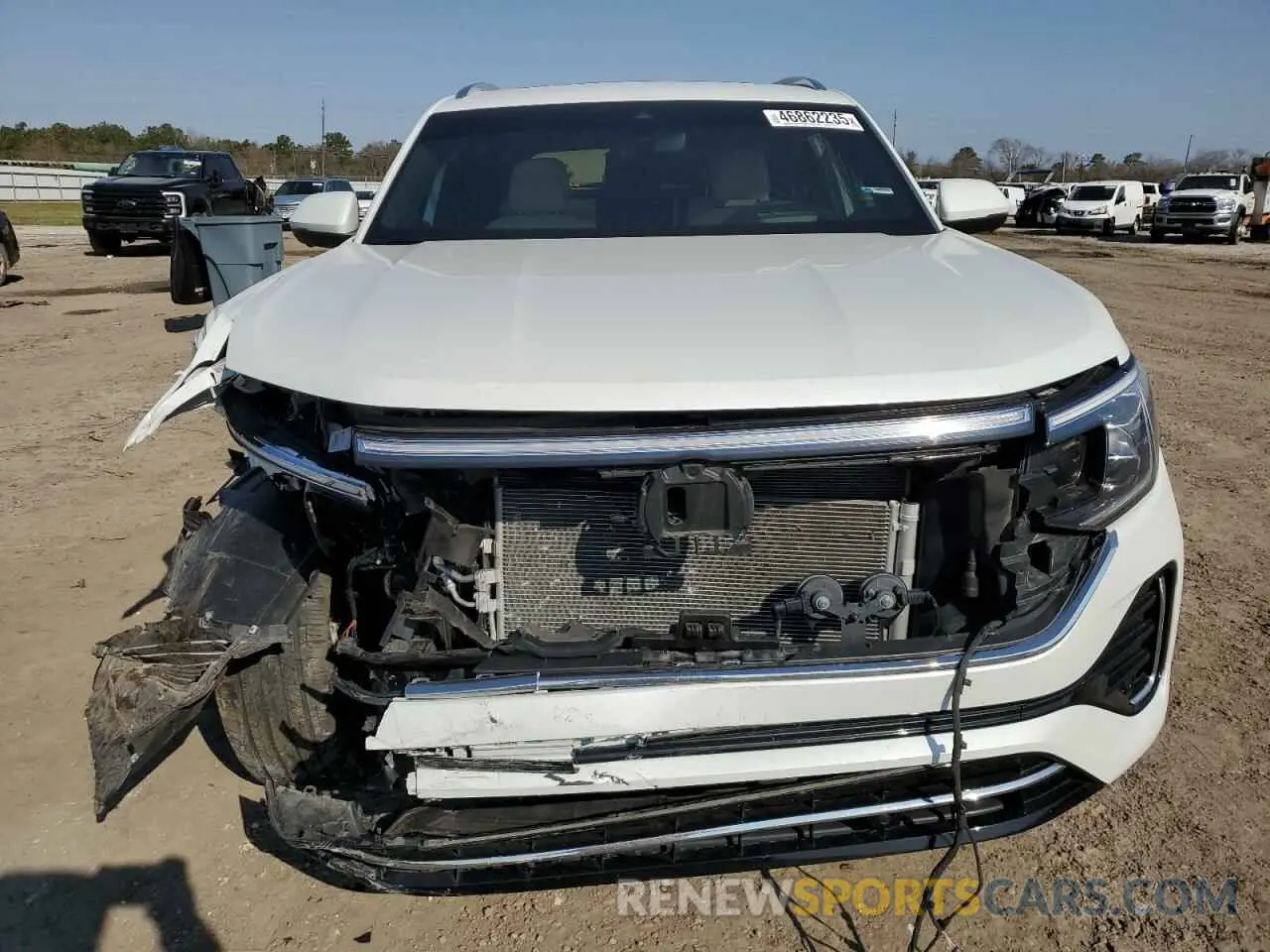 5 fotografías del automóvil dañado 1V2FE2CA7RC219611 VOLKSWAGEN ATLAS 2024