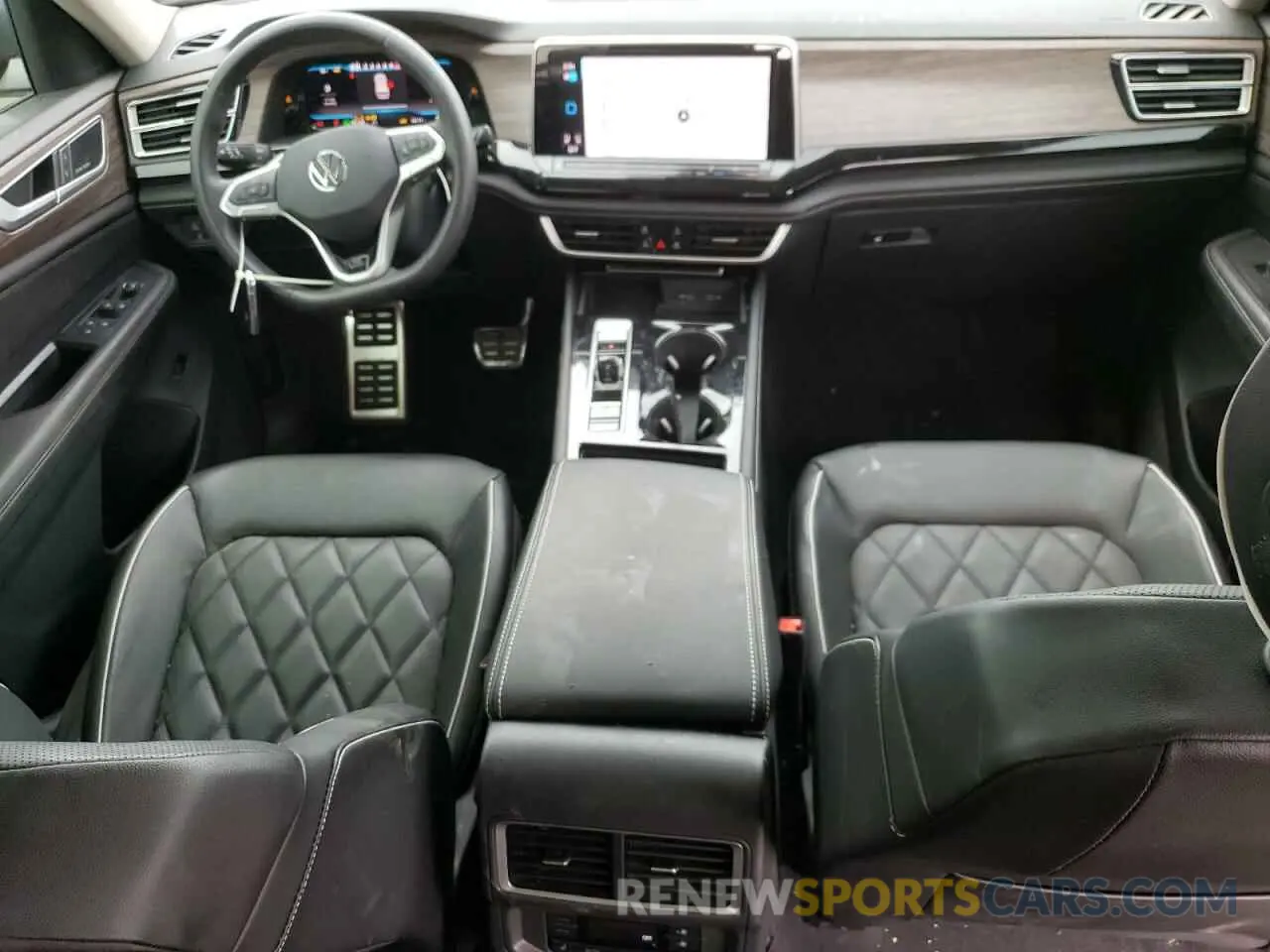 8 fotografías del automóvil dañado 1V2FR2CA0RC506695 VOLKSWAGEN ATLAS 2024