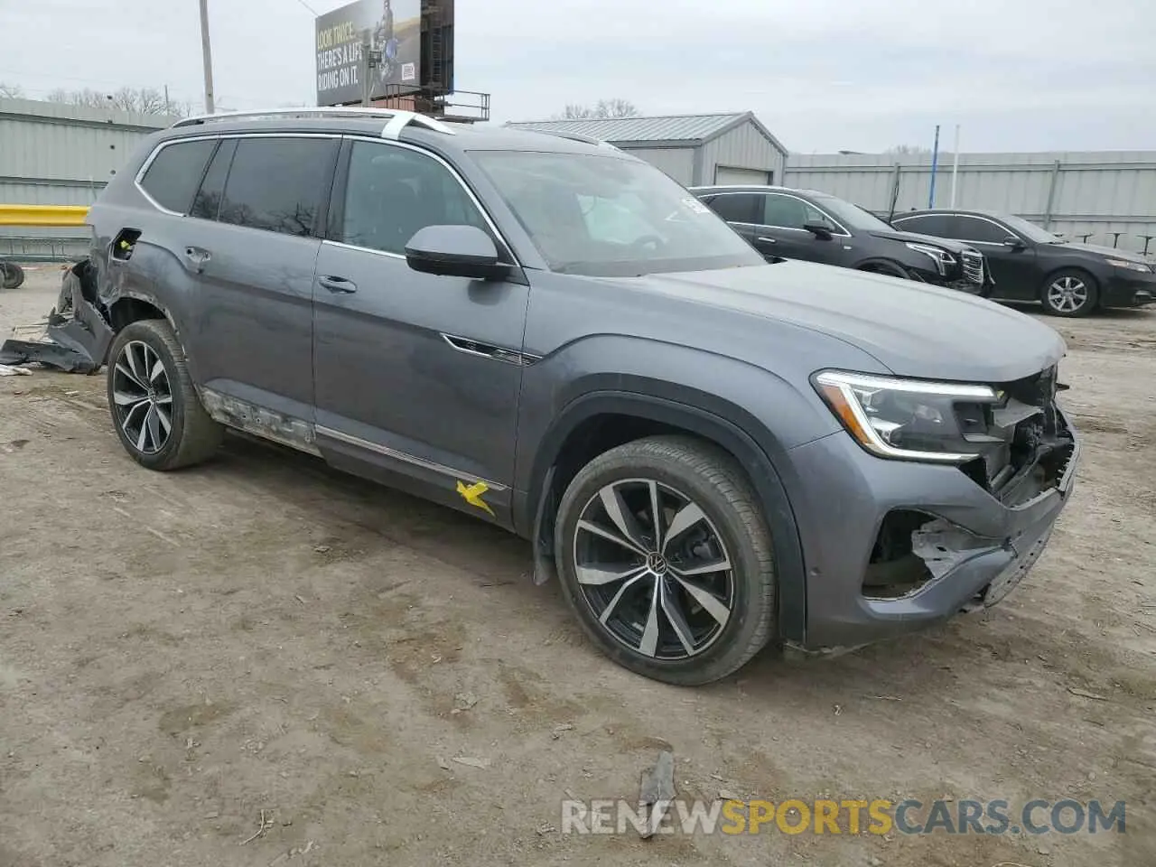4 fotografías del automóvil dañado 1V2FR2CA1RC520945 VOLKSWAGEN ATLAS 2024