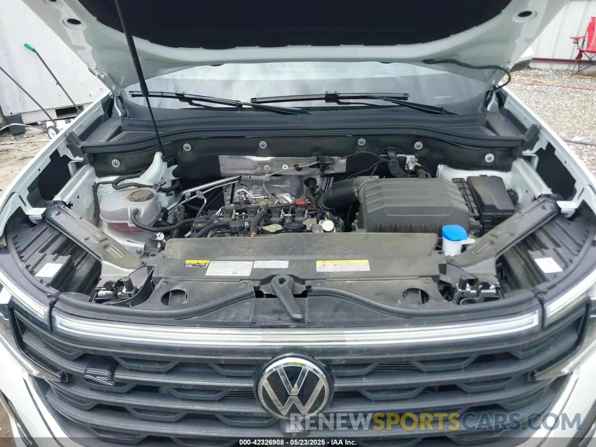 10 fotografías del automóvil dañado 1V2FR2CA7RC598307 VOLKSWAGEN ATLAS 2024