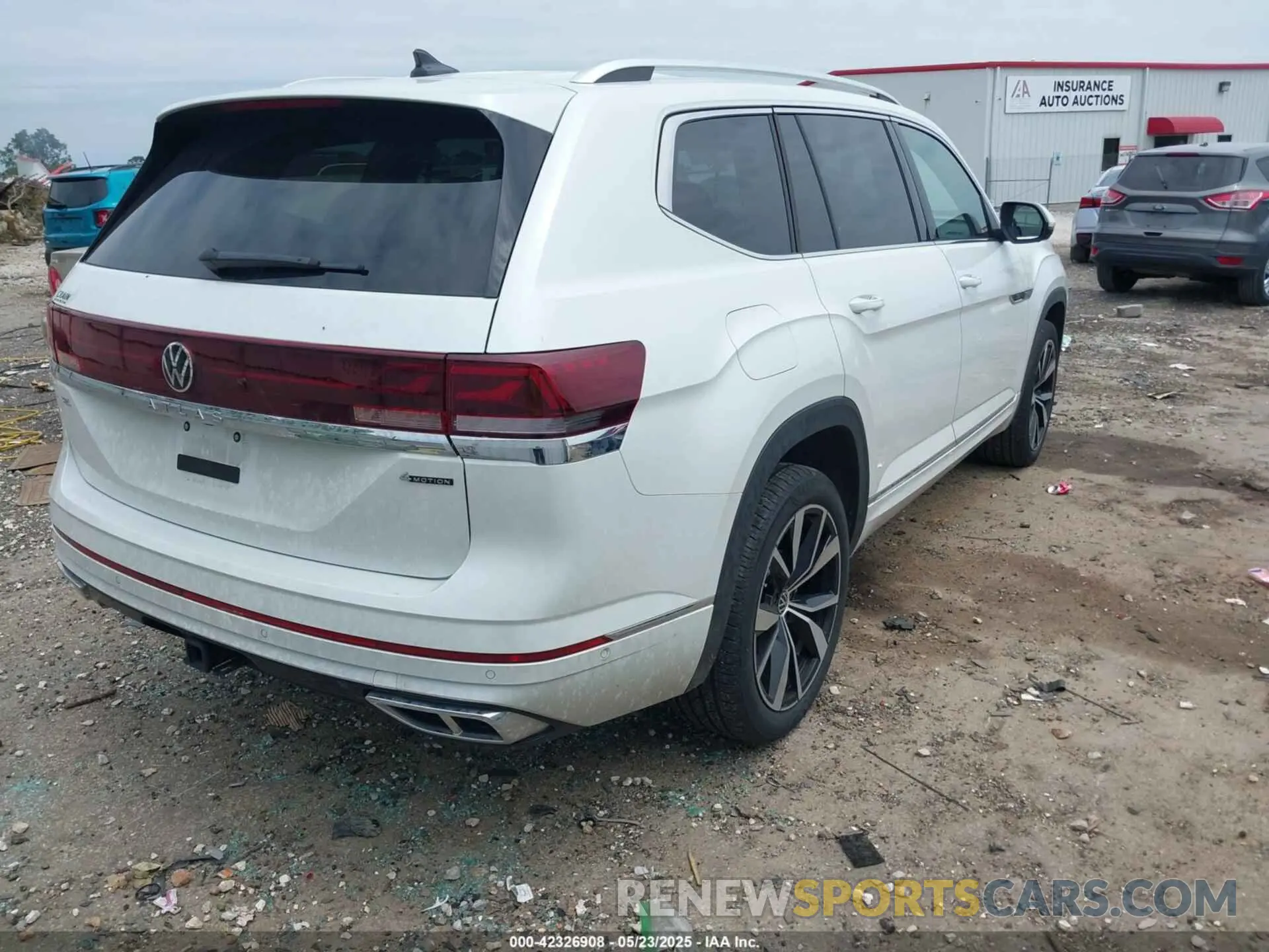 4 fotografías del automóvil dañado 1V2FR2CA7RC598307 VOLKSWAGEN ATLAS 2024