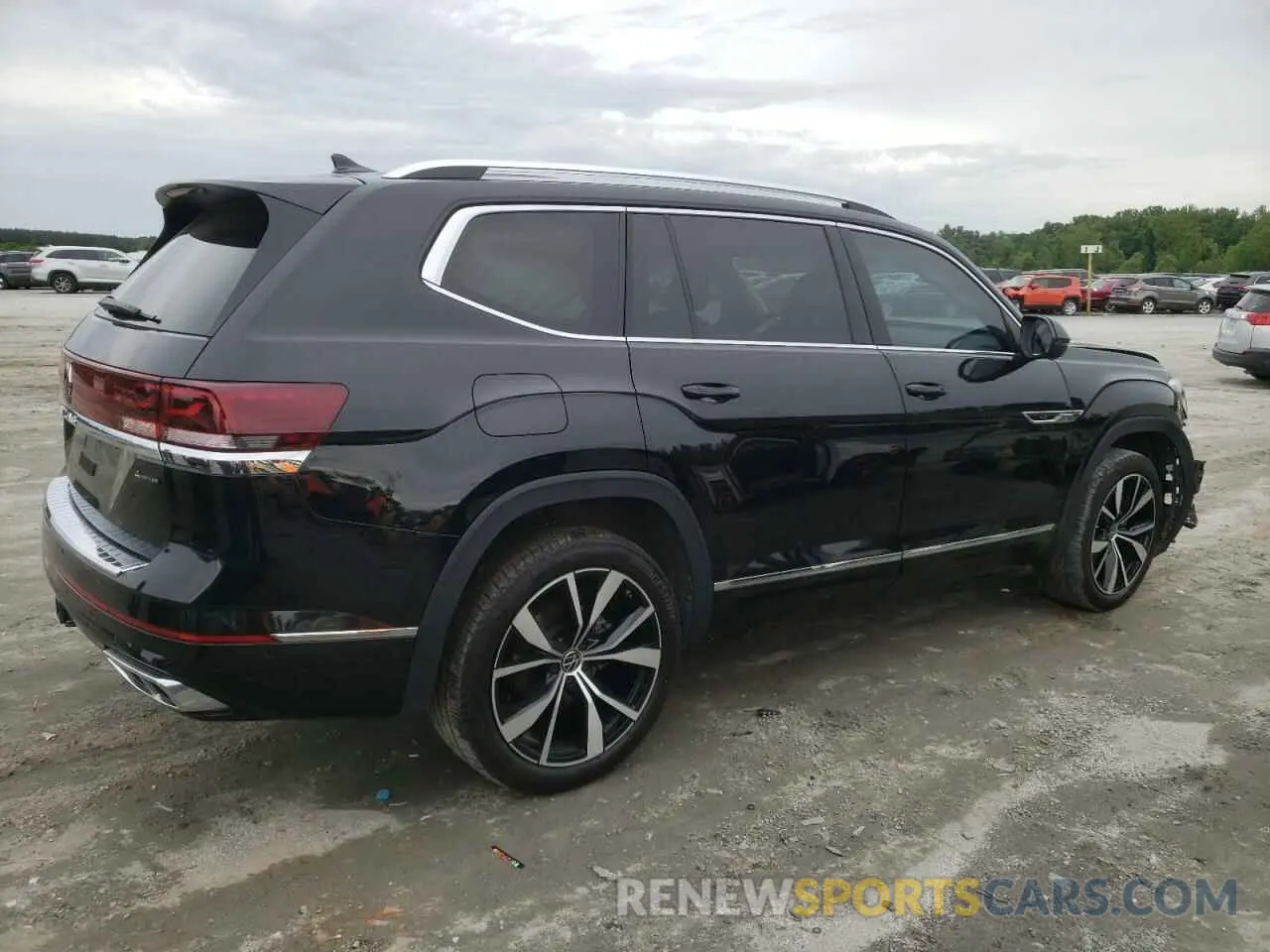 3 fotografías del automóvil dañado 1V2FR2CA8RC516083 VOLKSWAGEN ATLAS 2024