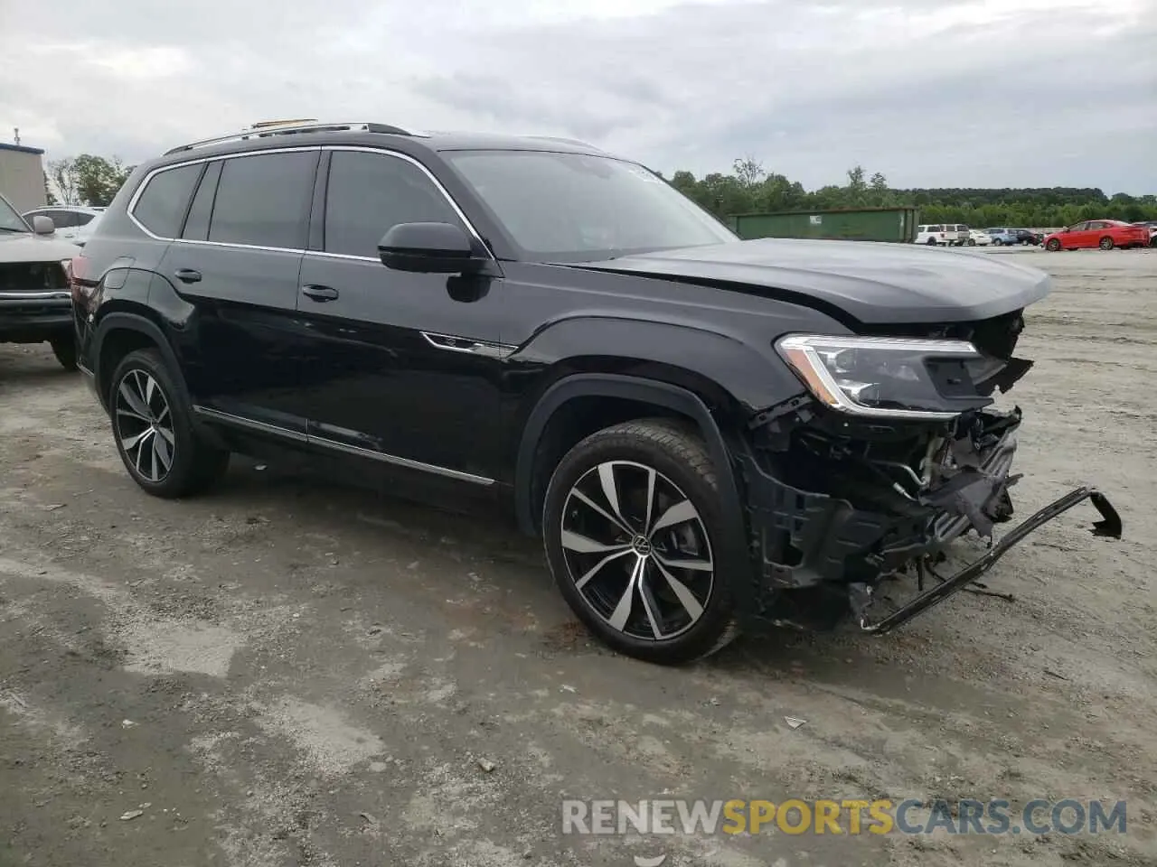 4 fotografías del automóvil dañado 1V2FR2CA8RC516083 VOLKSWAGEN ATLAS 2024