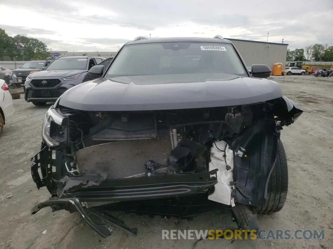 5 fotografías del automóvil dañado 1V2FR2CA8RC516083 VOLKSWAGEN ATLAS 2024