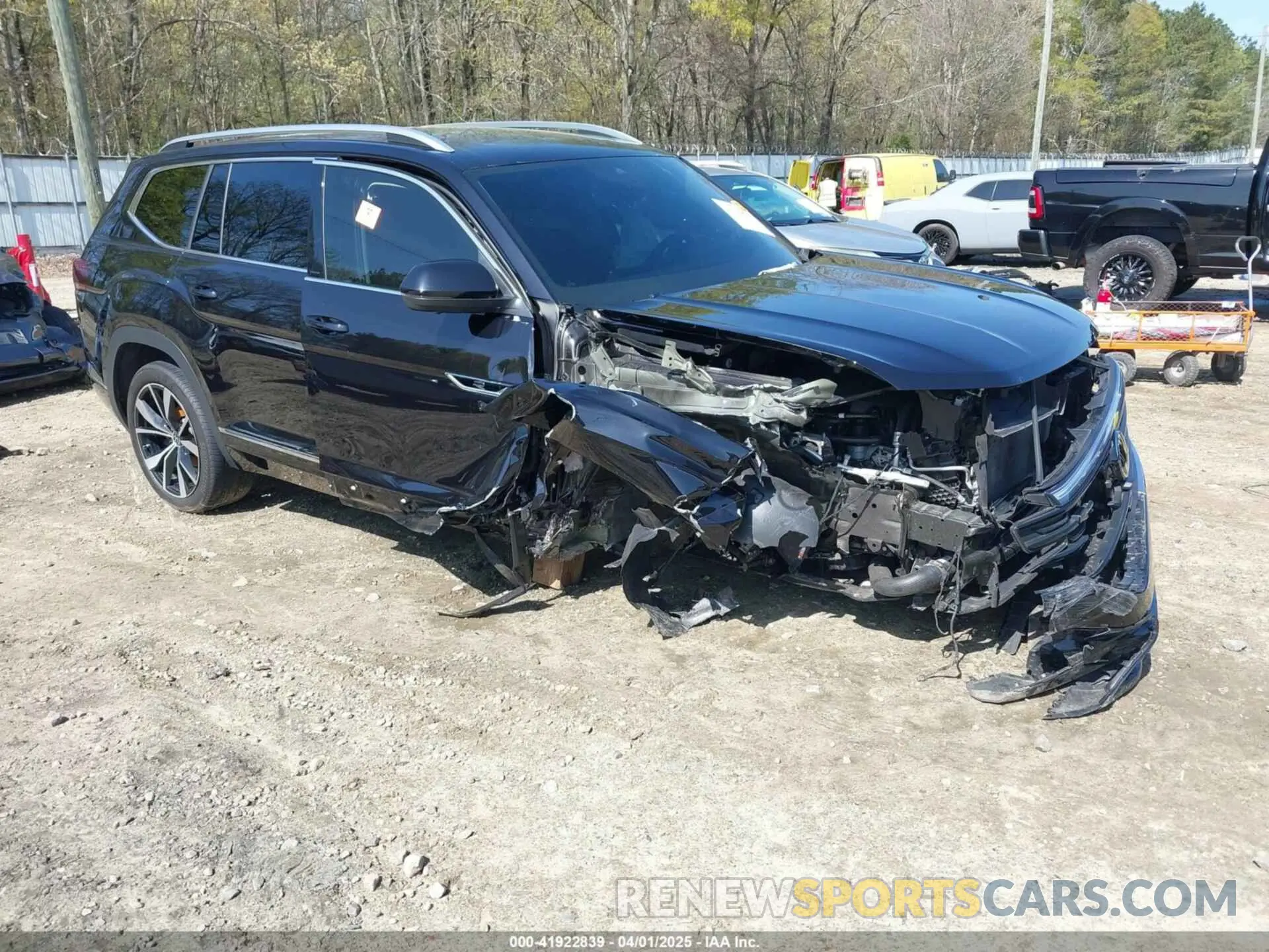 1 fotografías del automóvil dañado 1V2FR2CAXRC524508 VOLKSWAGEN ATLAS 2024