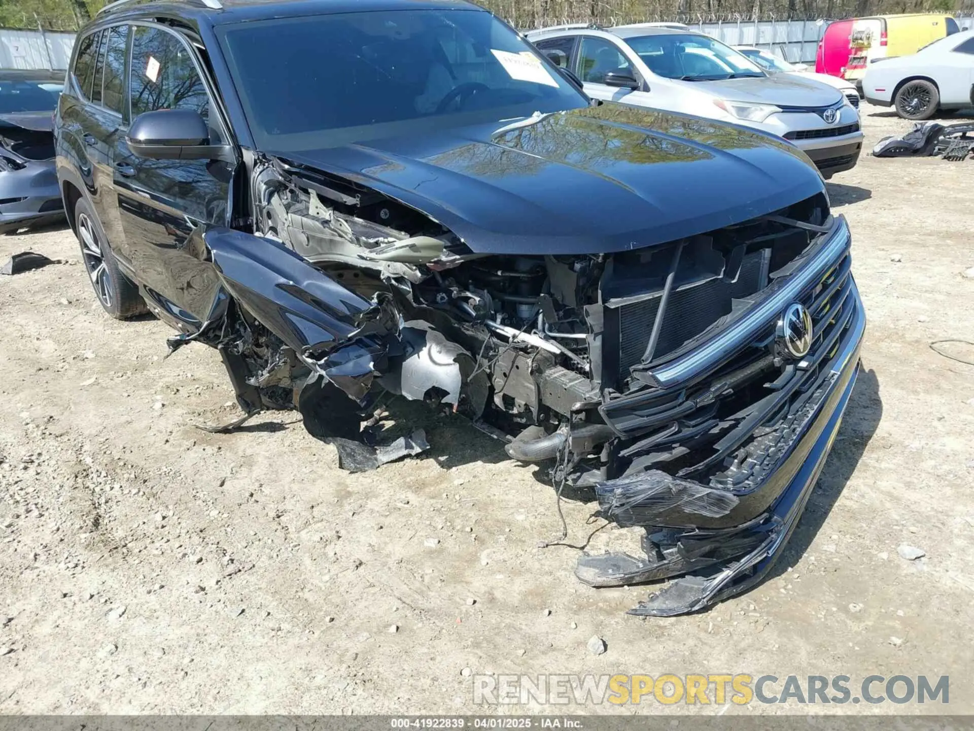 6 fotografías del automóvil dañado 1V2FR2CAXRC524508 VOLKSWAGEN ATLAS 2024