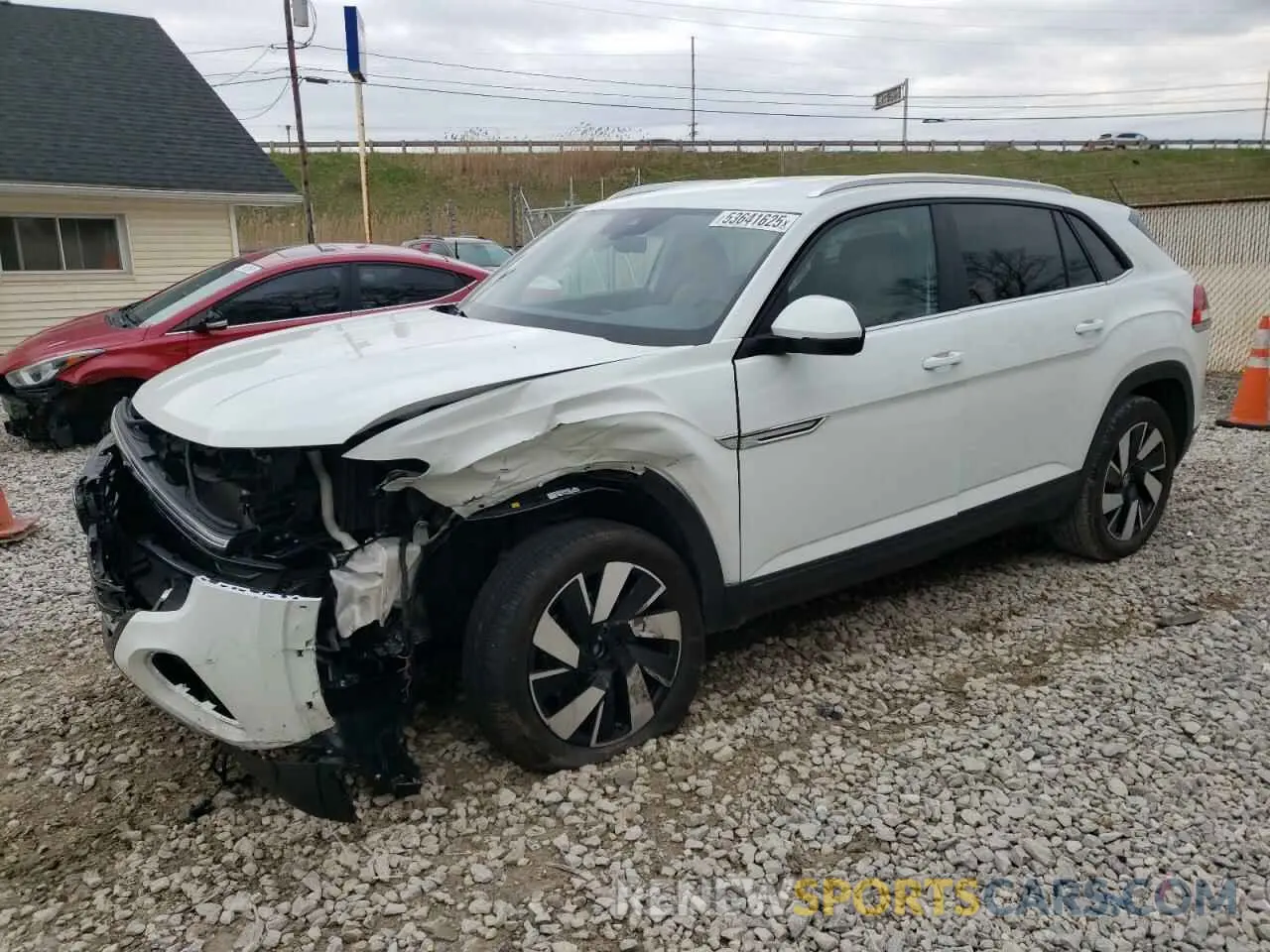 1 fotografías del automóvil dañado 1V2HE2CA0RC249171 VOLKSWAGEN ATLAS 2024