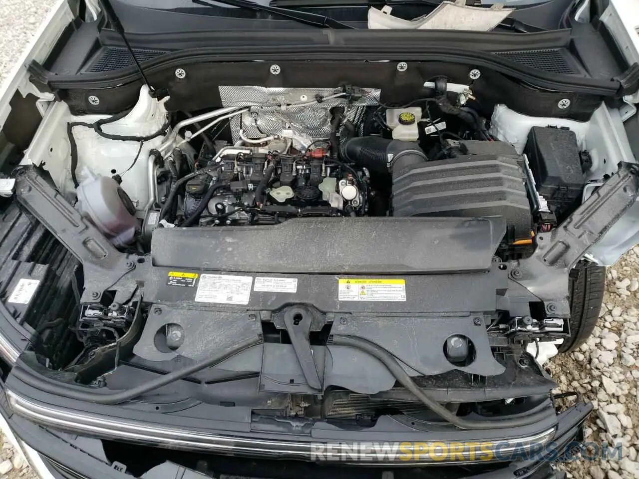 12 fotografías del automóvil dañado 1V2HE2CA0RC249171 VOLKSWAGEN ATLAS 2024