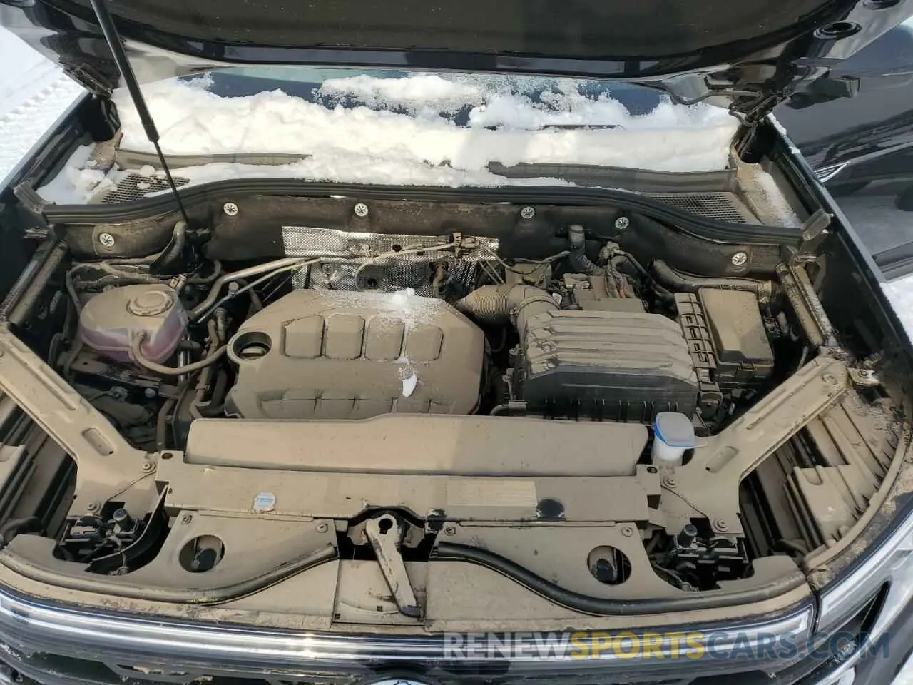 12 fotografías del automóvil dañado 1V2HE2CA1RC243797 VOLKSWAGEN ATLAS 2024